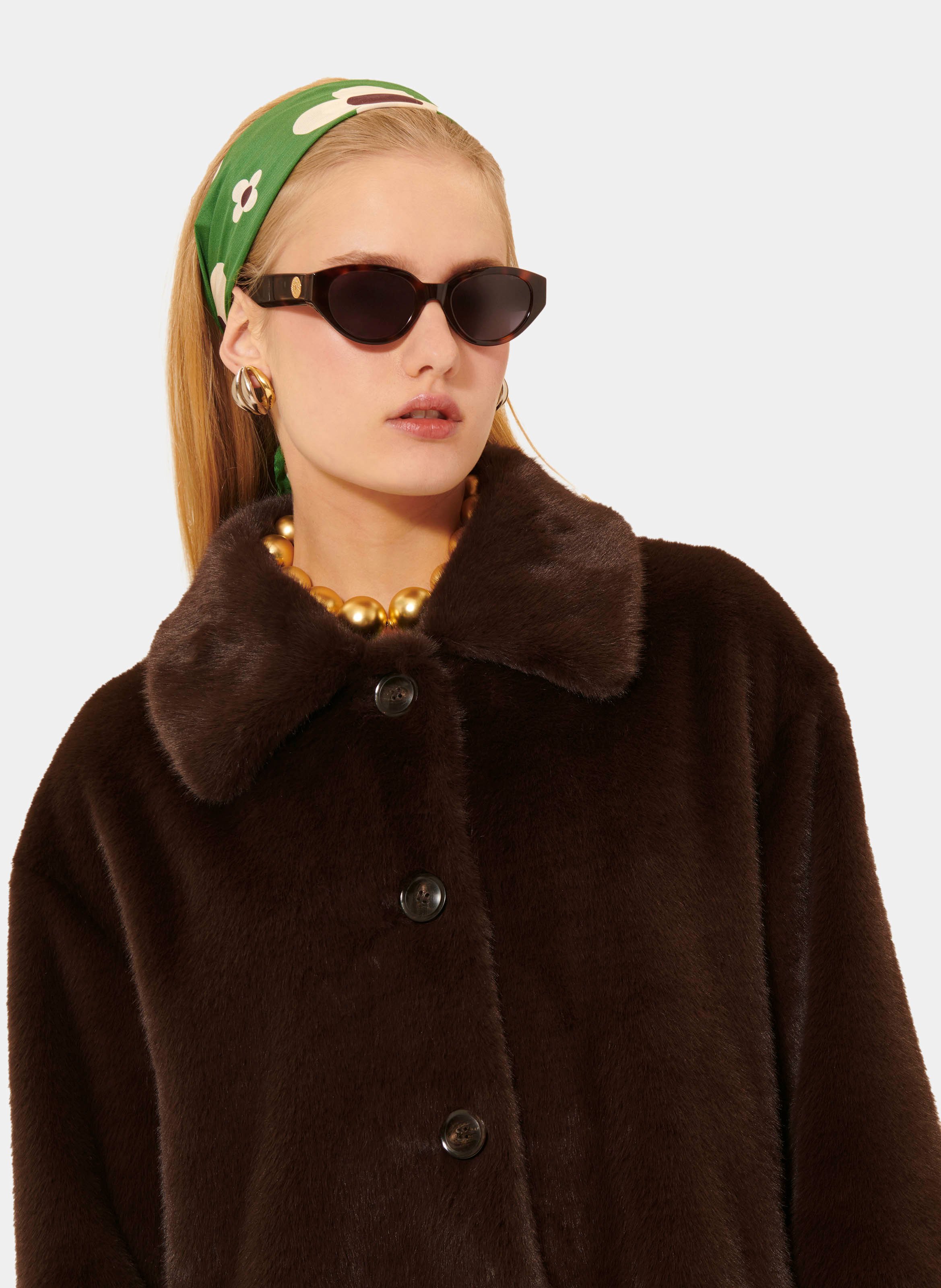 Manteau melrand TARA JARMON Marron