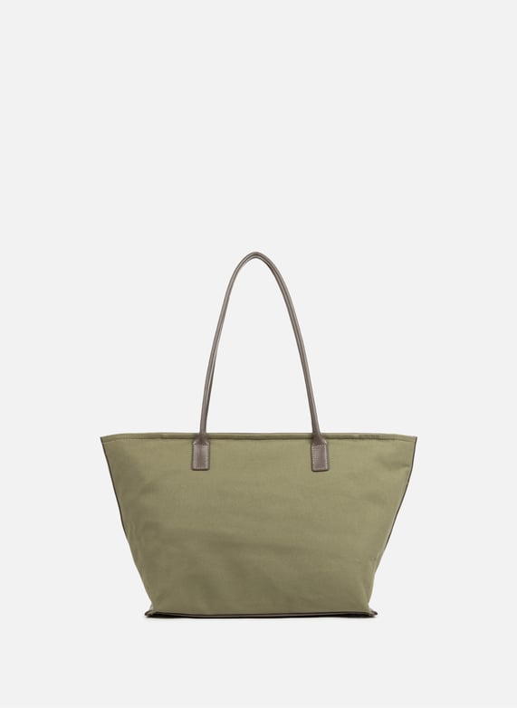 Sac cabas épaule - canvas kba | Kaki by LANCASTER Sac cabas épaule - canvas kba Kaki