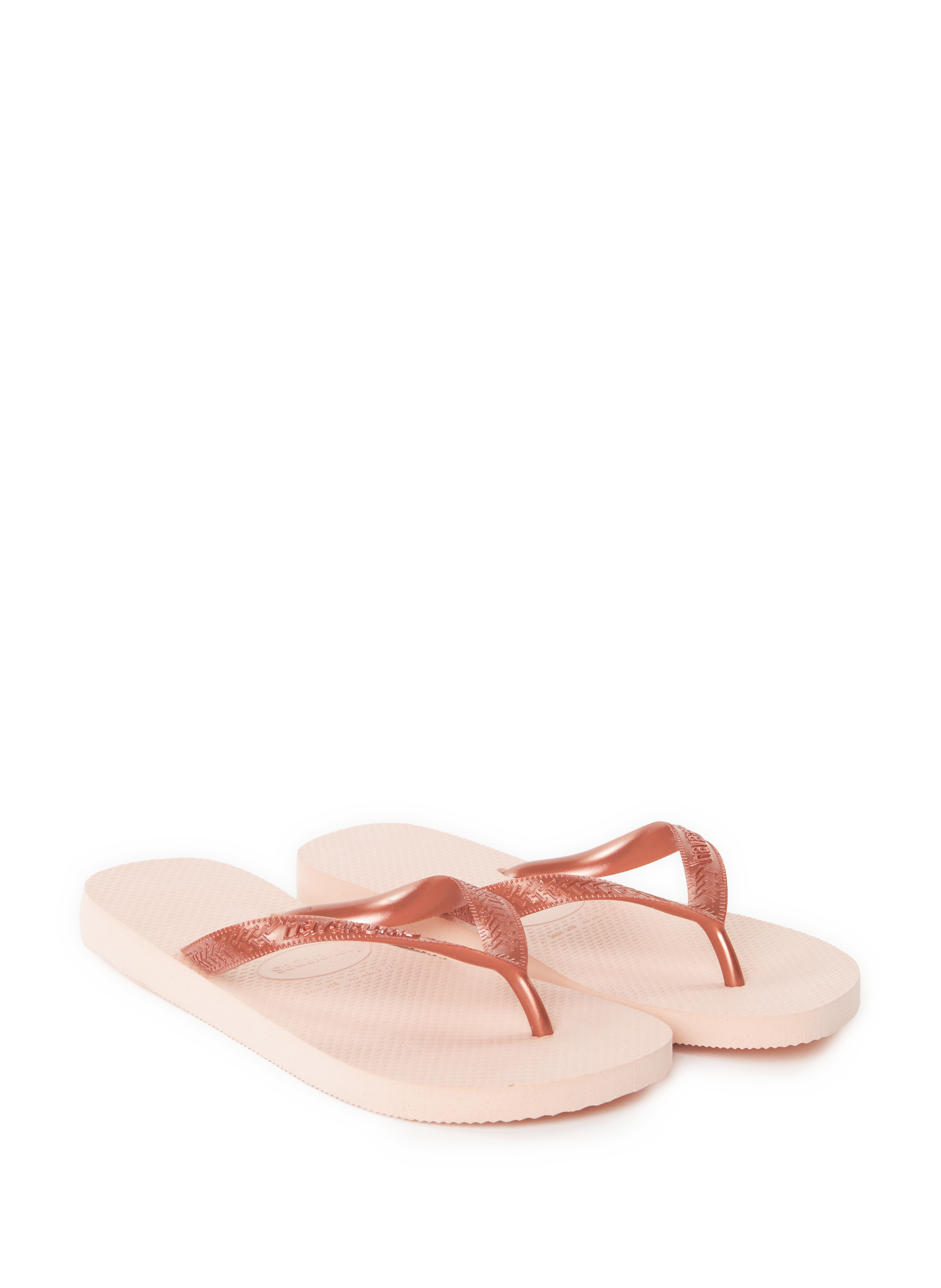 Tongs slim à logo  HAVAIANAS Rose