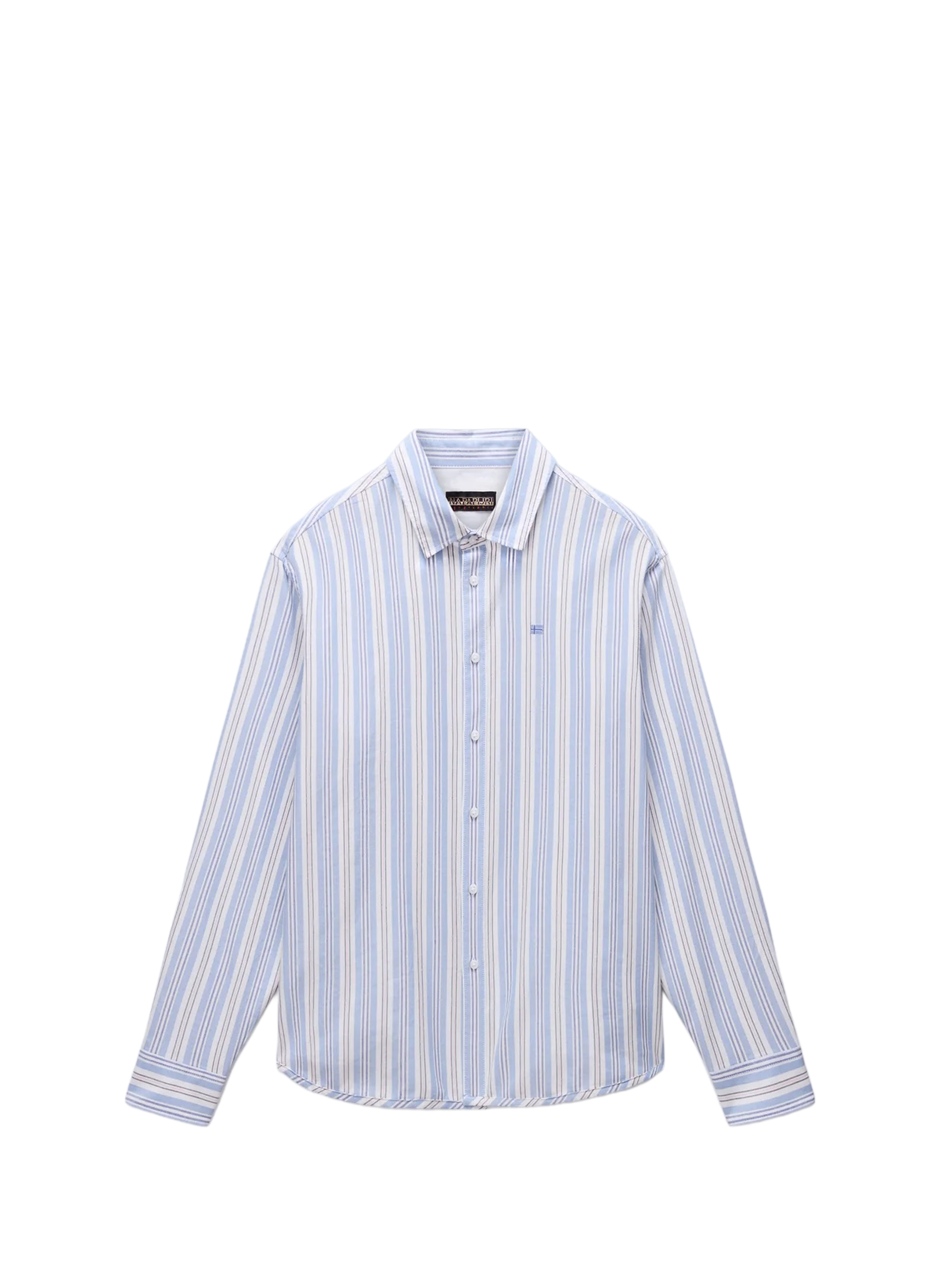 Chemise droite en coton NAPAPIJRI Multicolore