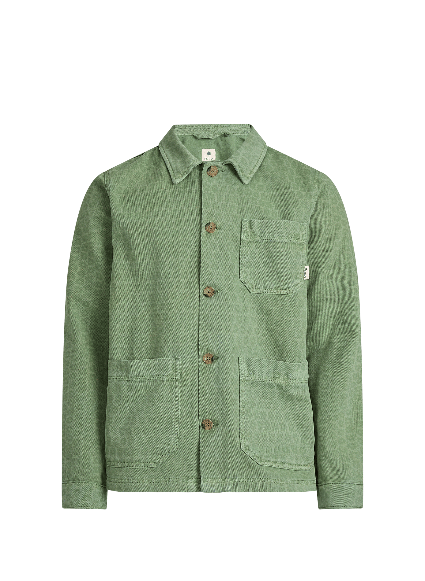 Veste légère Lorge en coton FAGUO Vert