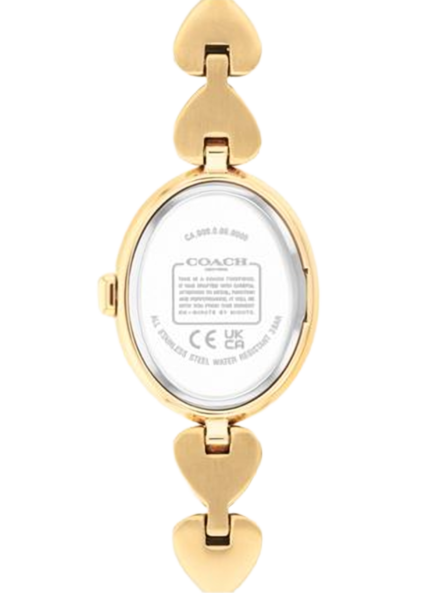 Montre quartz Sammy en acier inoxydable COACH MONTRES Doré