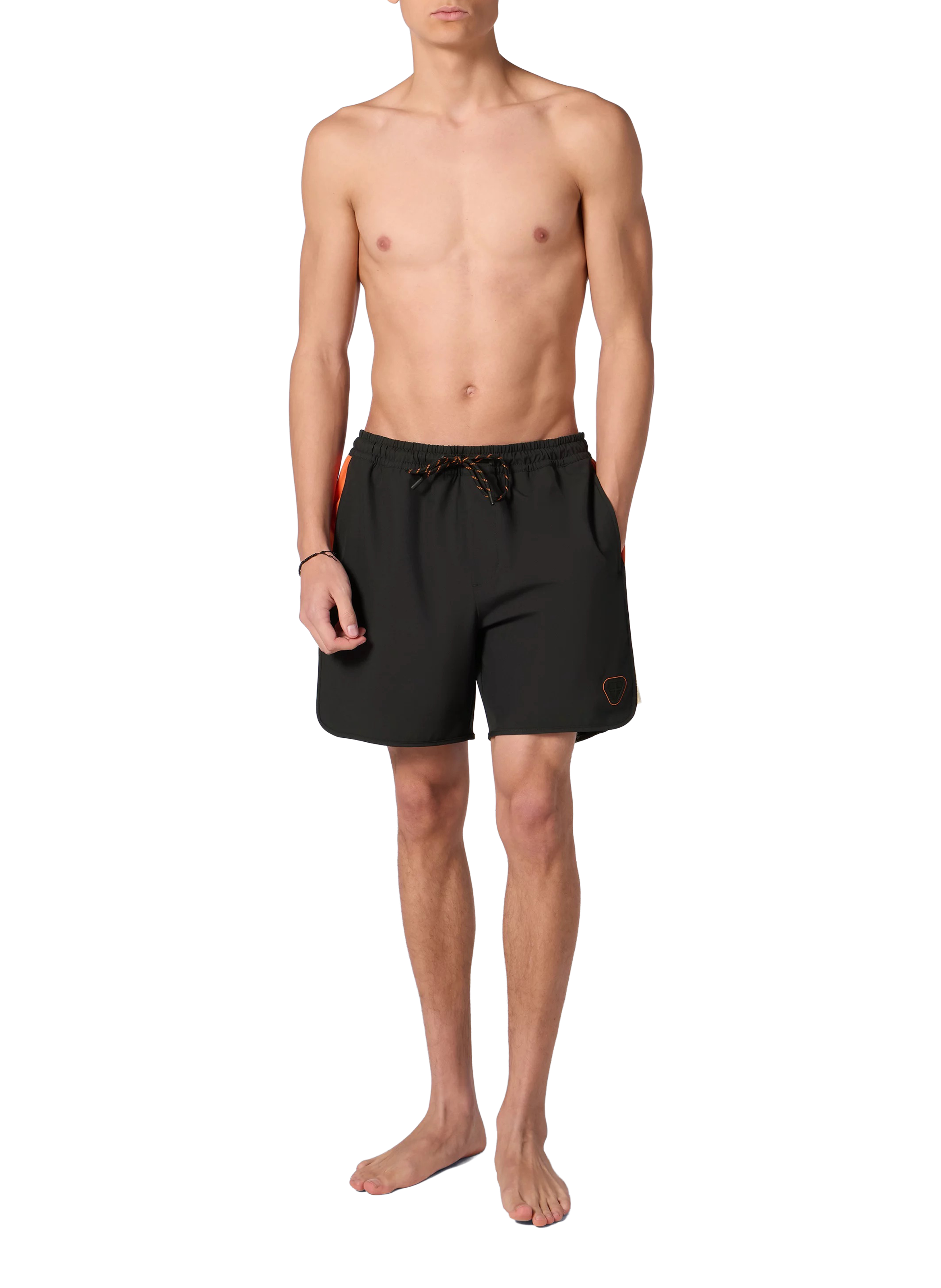 Short de bain Samy en color-block GERTRUDE ET GASTON Multicolore