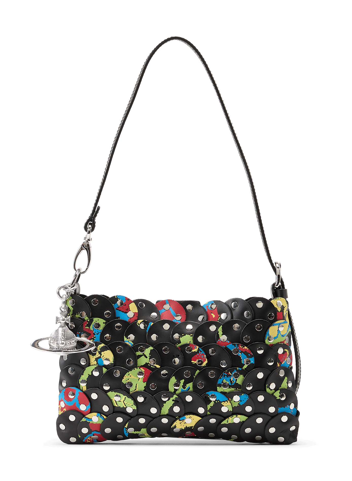 Lola printed leather shoulder bag VIVIENNE WESTWOOD Multicolour