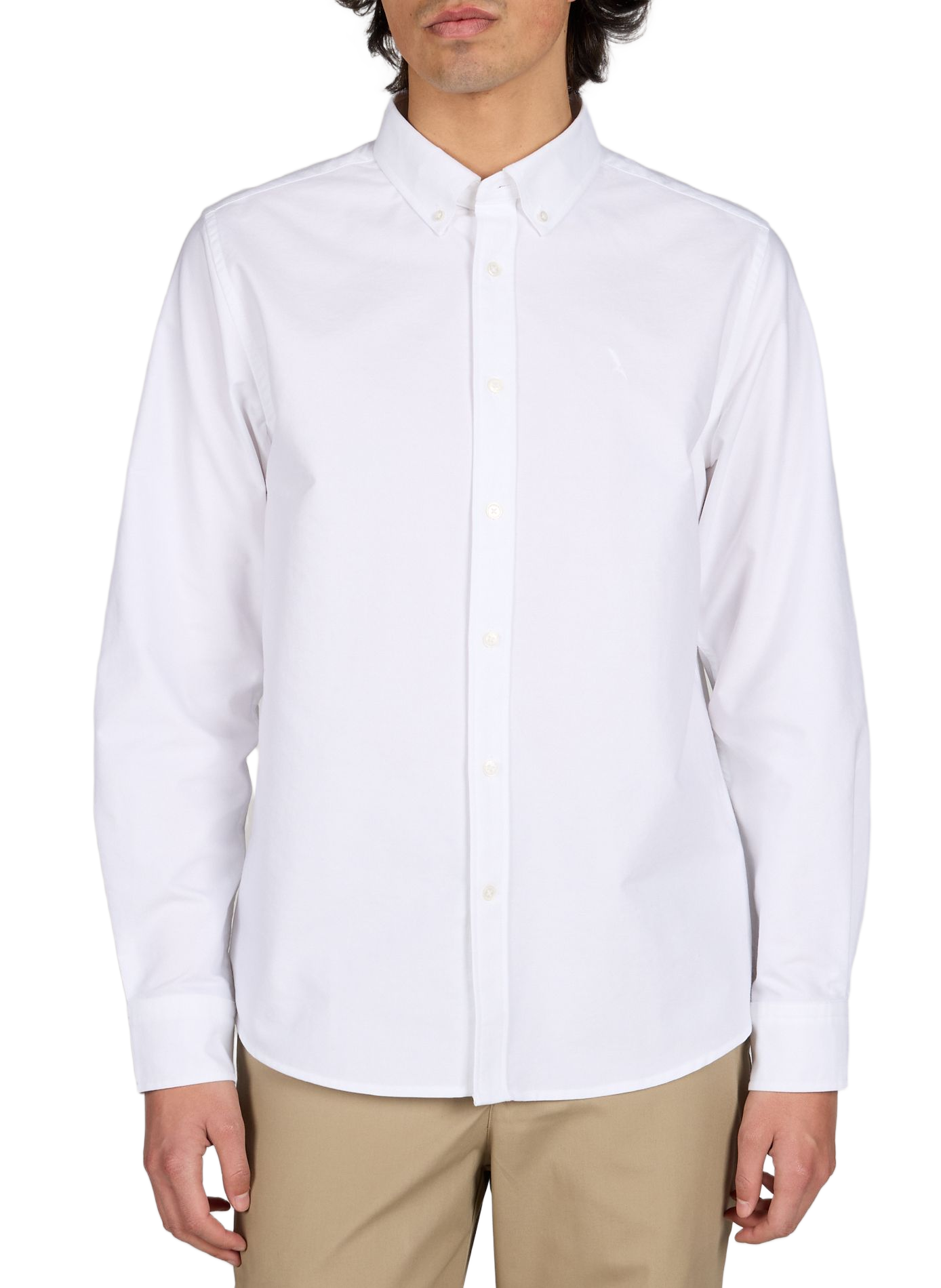 Chemise droite Empire en coton mélangé AIGLE Blanc
