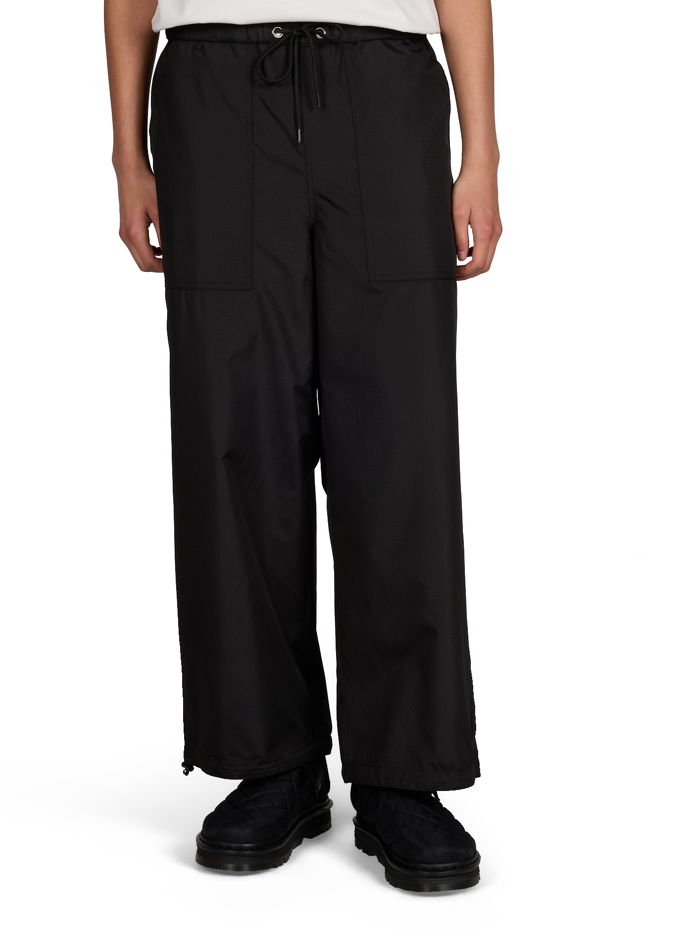 Pantalon matelassé réversible TAION Noir