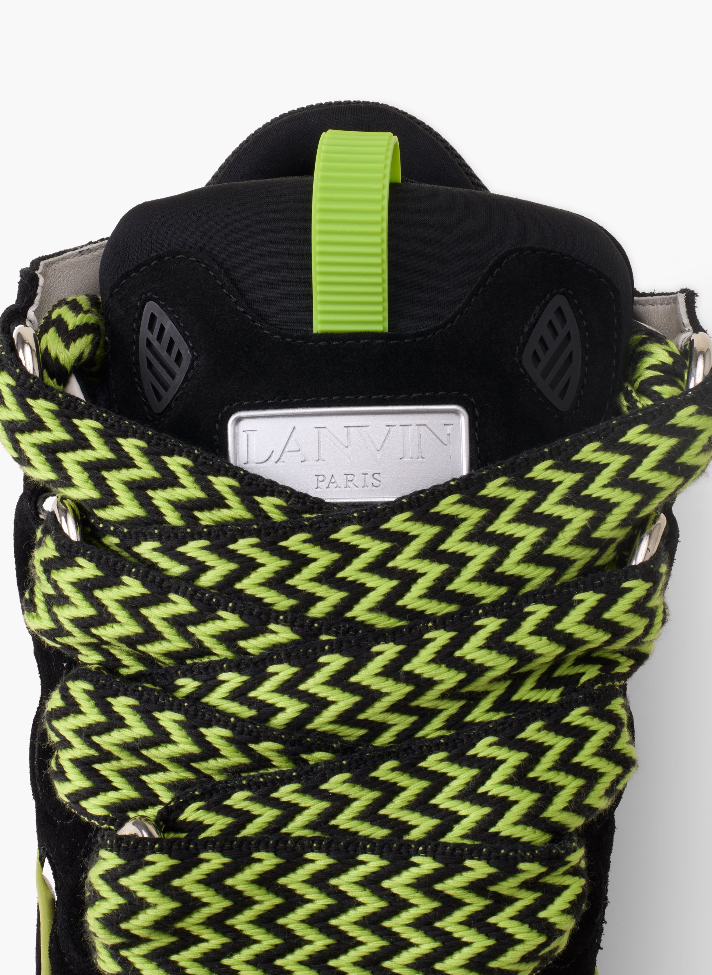 Sneakers curb en cuir LANVIN Vert