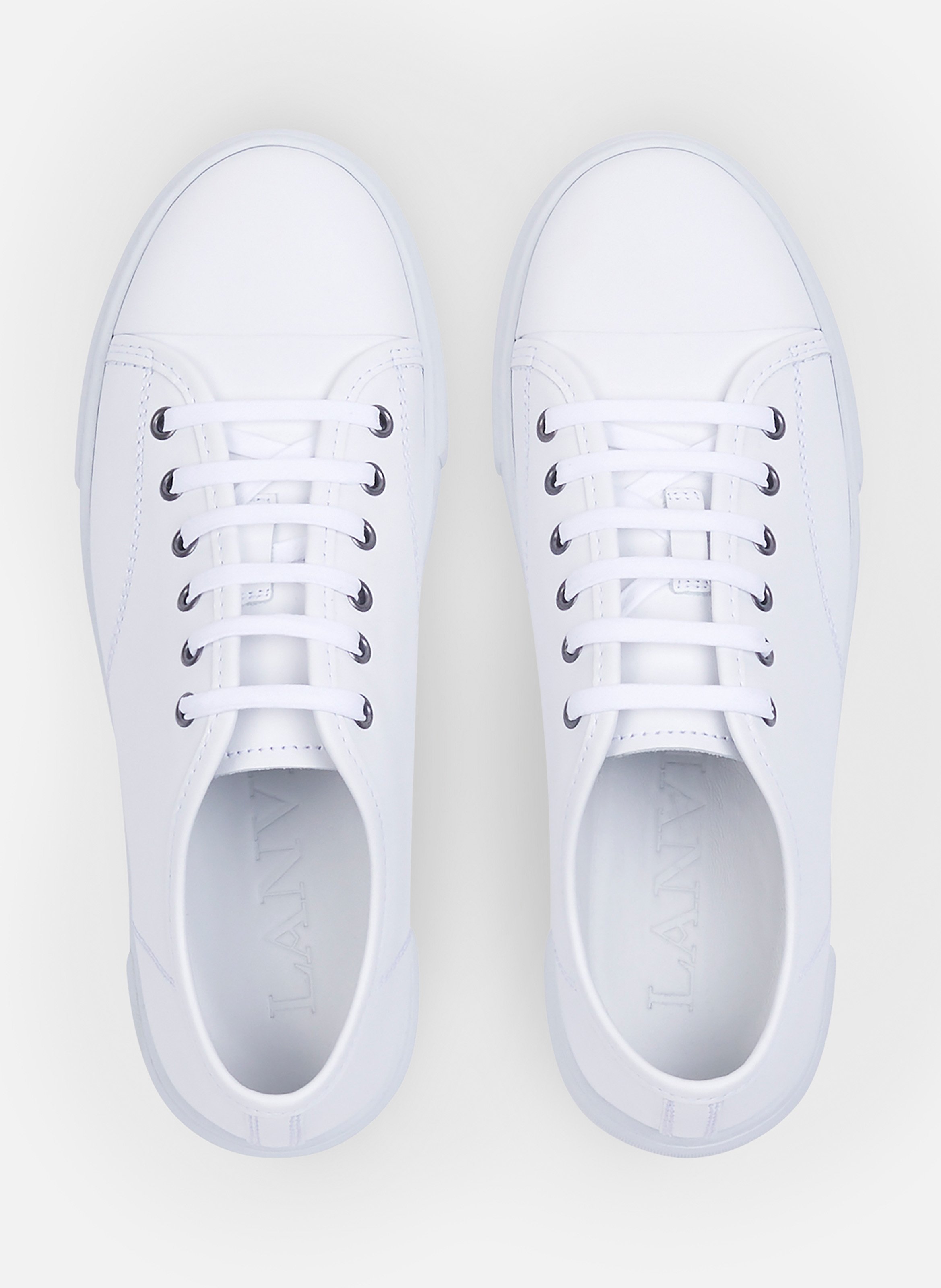 Sneakers dbb1 en cuir LANVIN Blanc