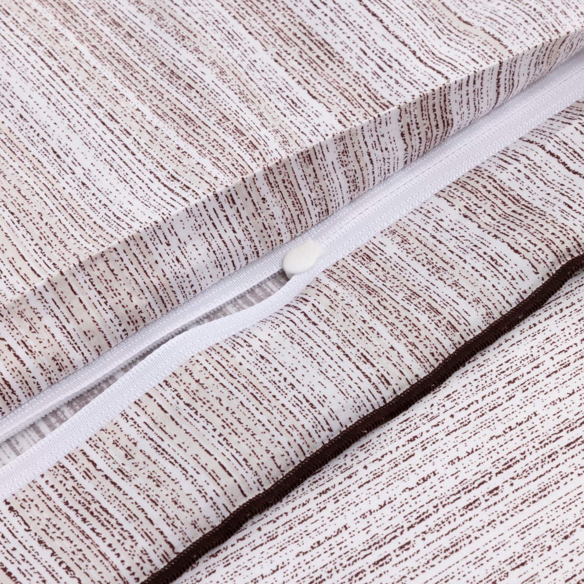 Taie d'oreiller en satin de coton, terra roxa BOSS HOME Multicolore