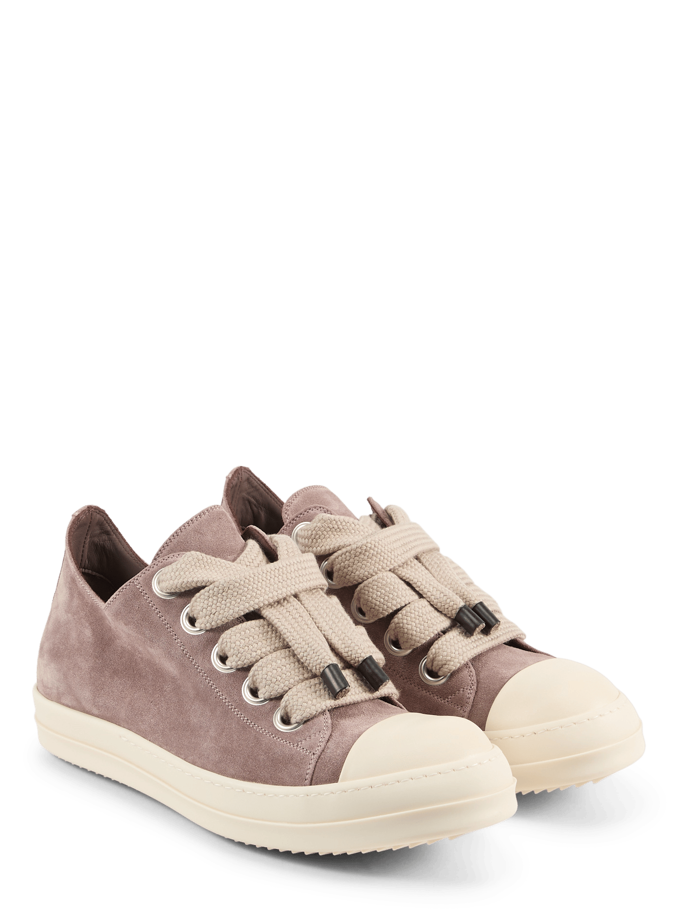 Leather sneakers RICK OWENS Red
