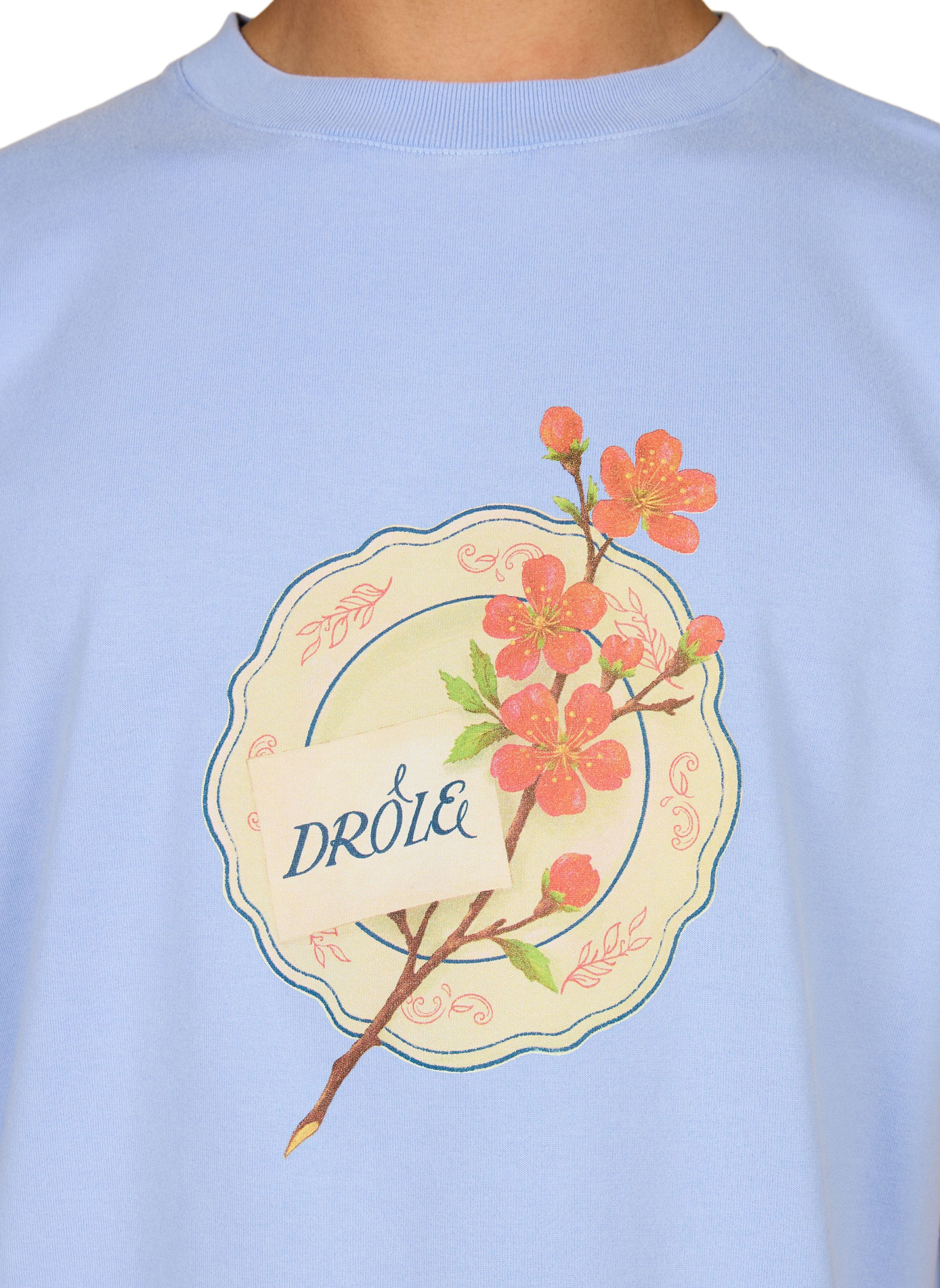 Cotton T-shirt DROLE DE MONSIEUR Blue