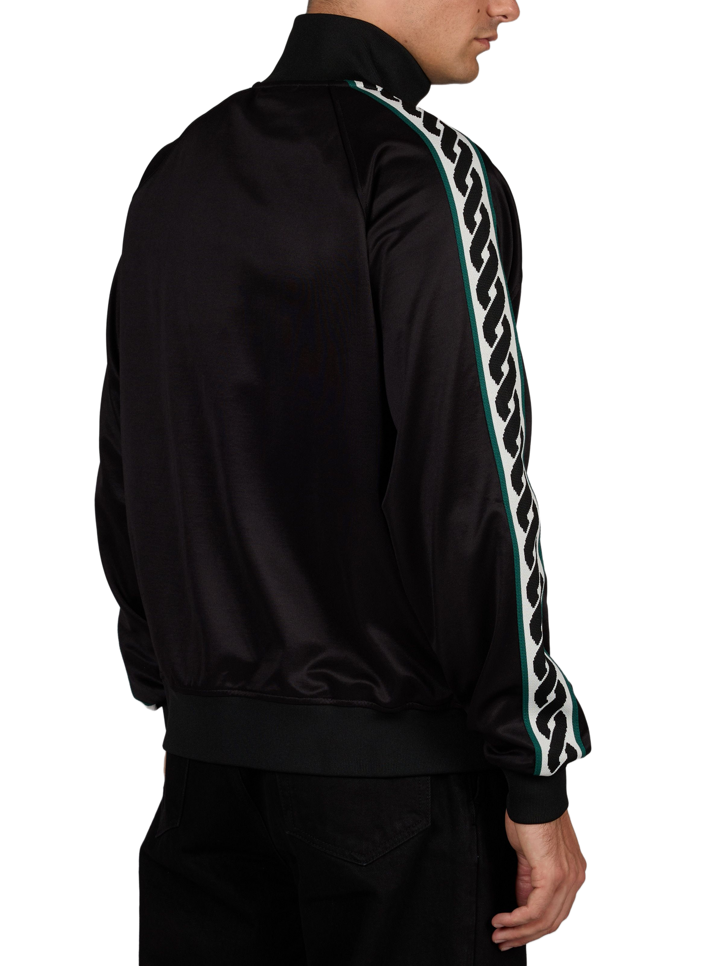 Zippered high neck sweatshirt DROLE DE MONSIEUR Black