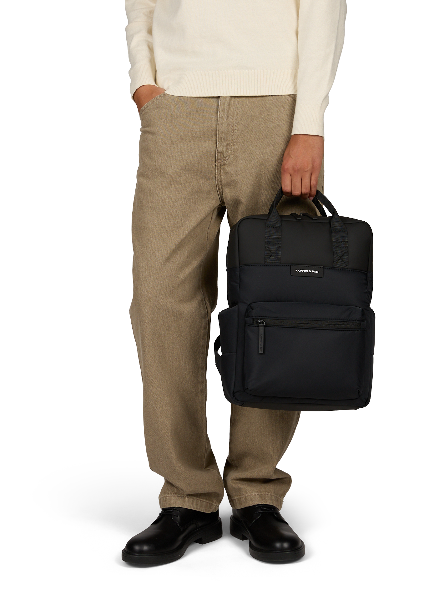 Rucksack Bergen Cloud KAPTEN & SON Schwarz