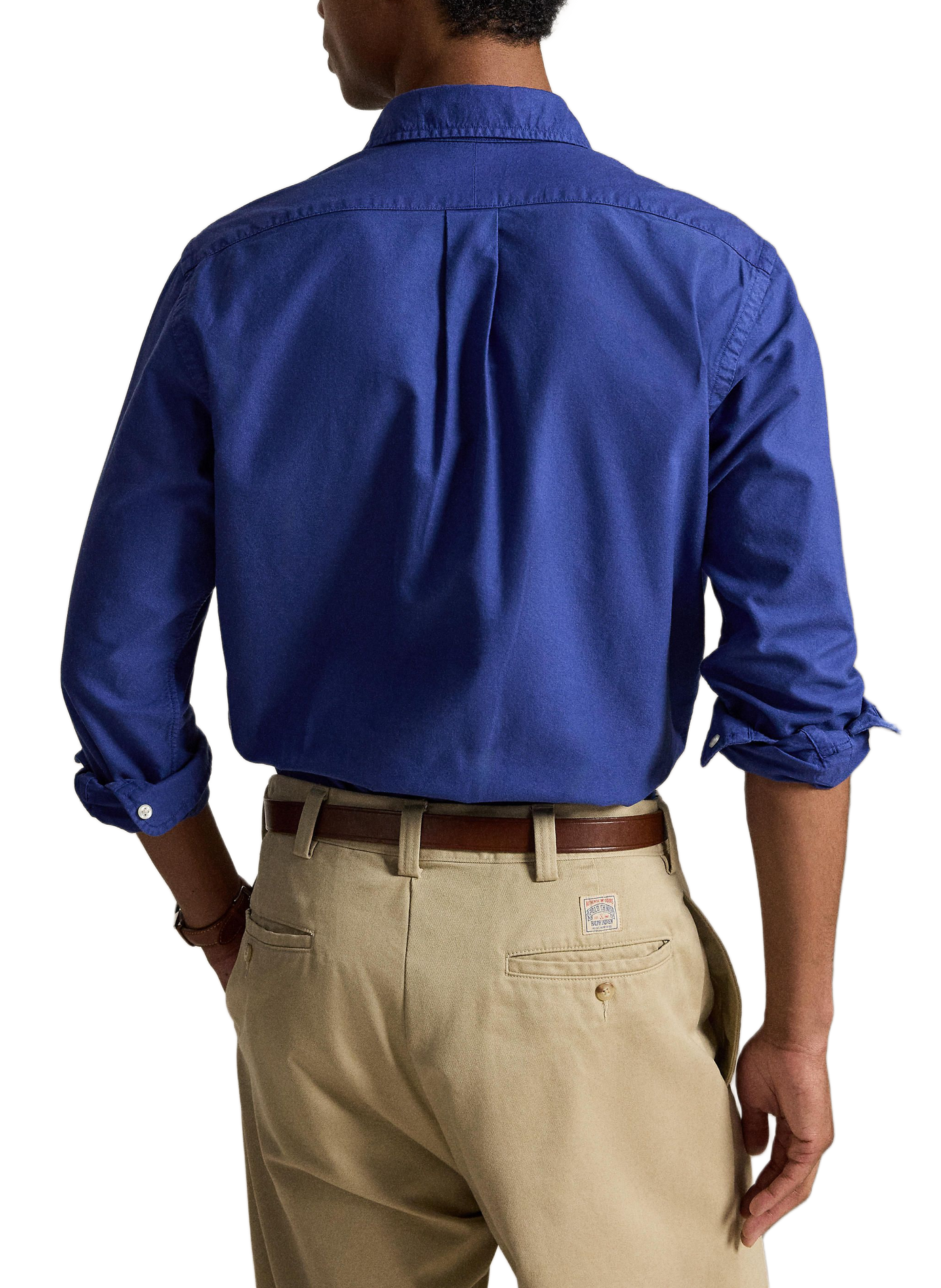 Long-sleeved cotton shirt | Blue POLO RALPH LAUREN Men