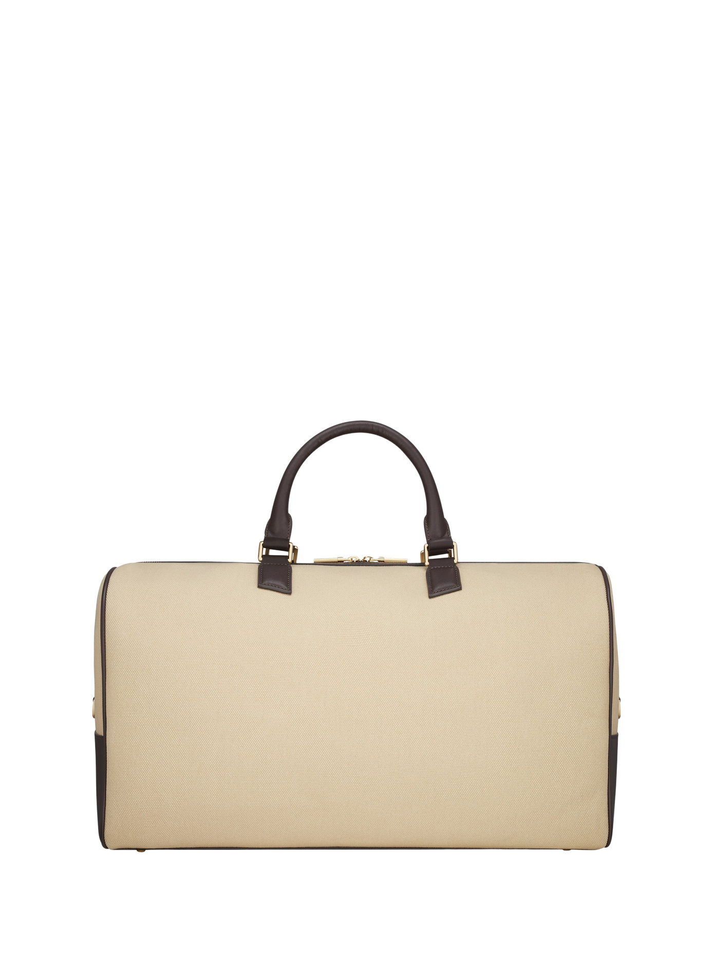 Iconic Reisetasche aus Leder und Canvas S.T. DUPONT Beige