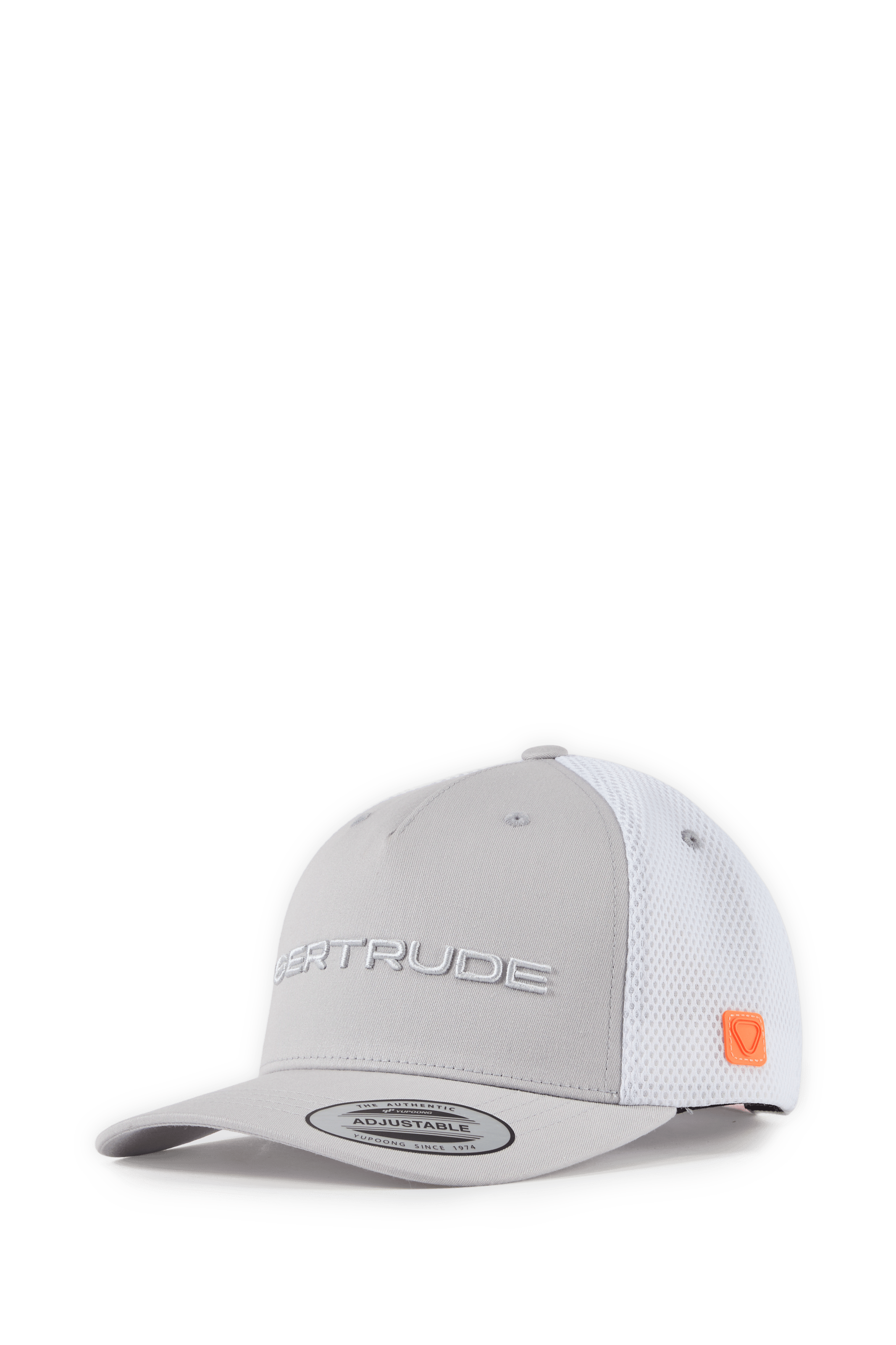 Benja-Kappe mit gesticktem Logo GERTRUDE Grau