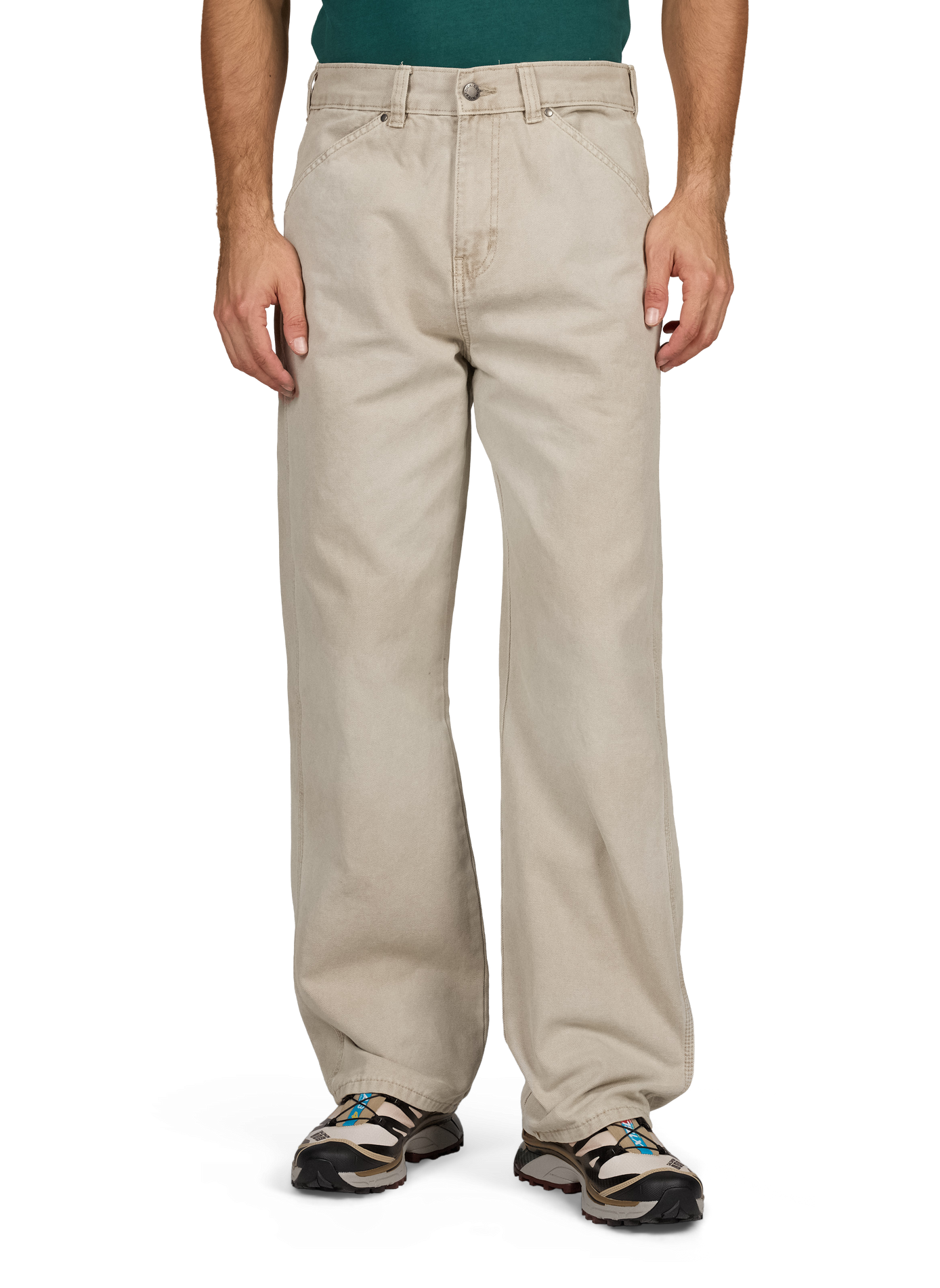 Straight cotton trousers  DICKIES Beige