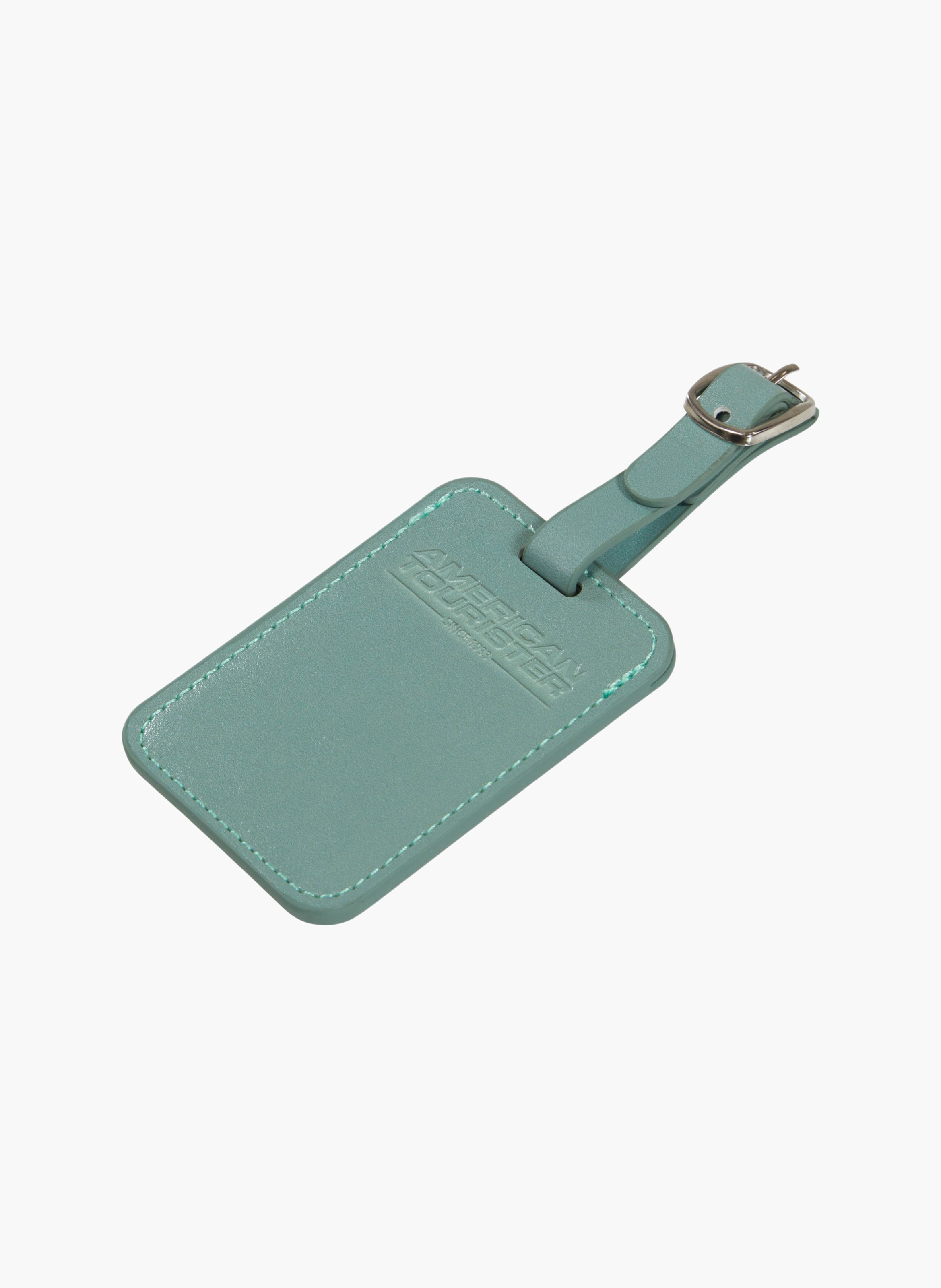 Étiquette à bagages taille s  Iceberg green