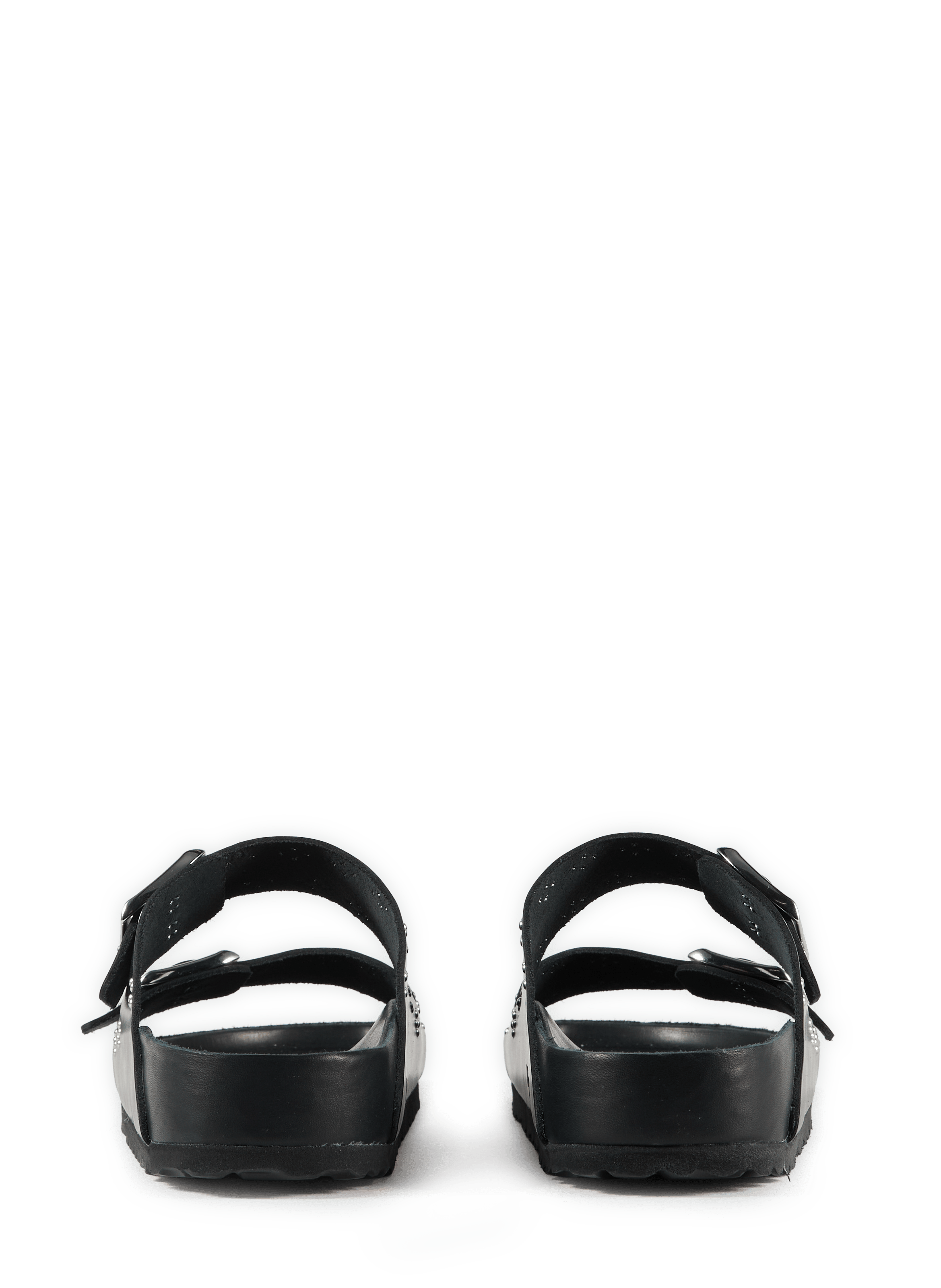 Zuecos de cuero BIRKENSTOCK Negro