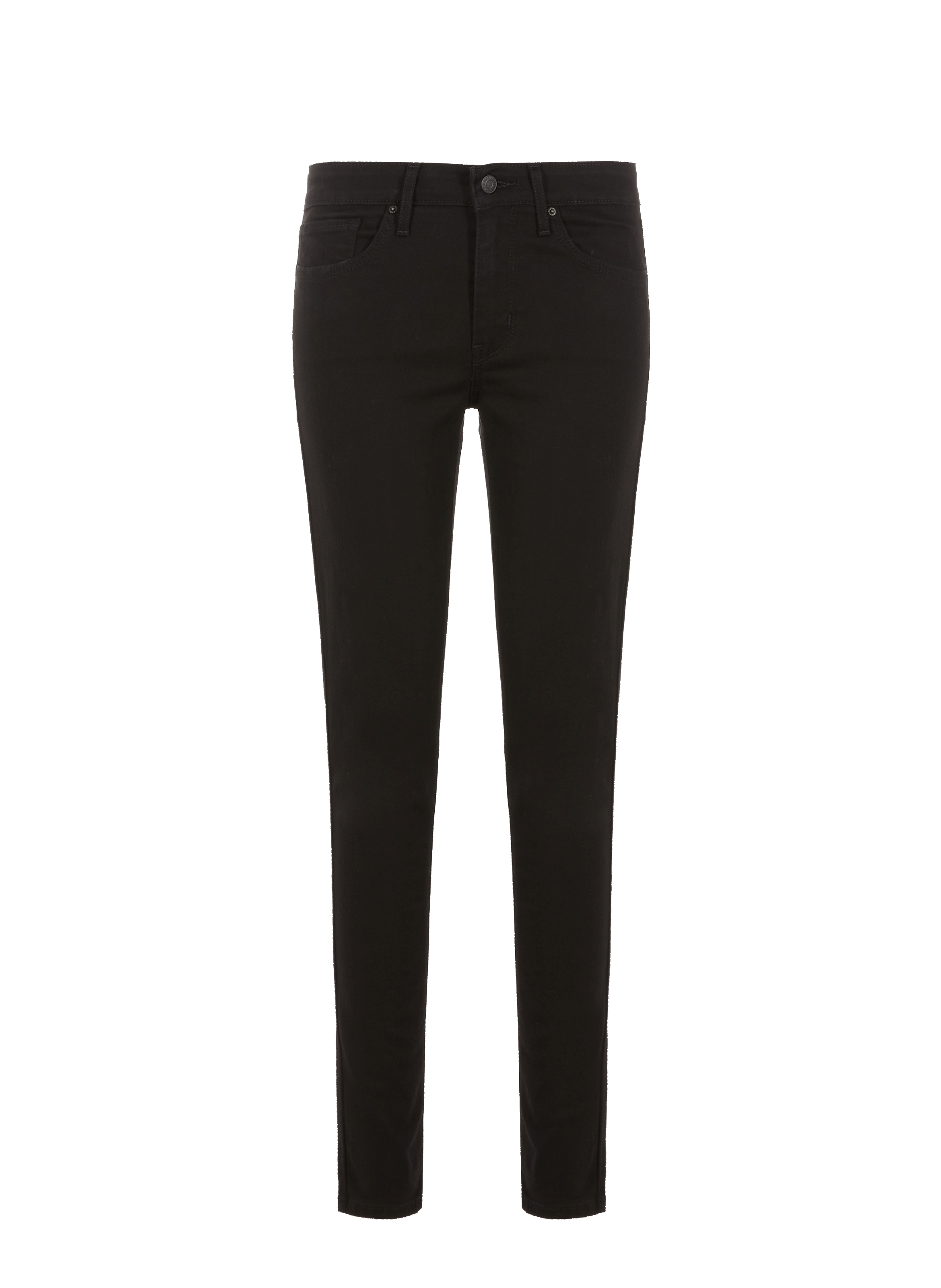 Jean 711 Skinny en lyocell et coton LEVI'S Noir
