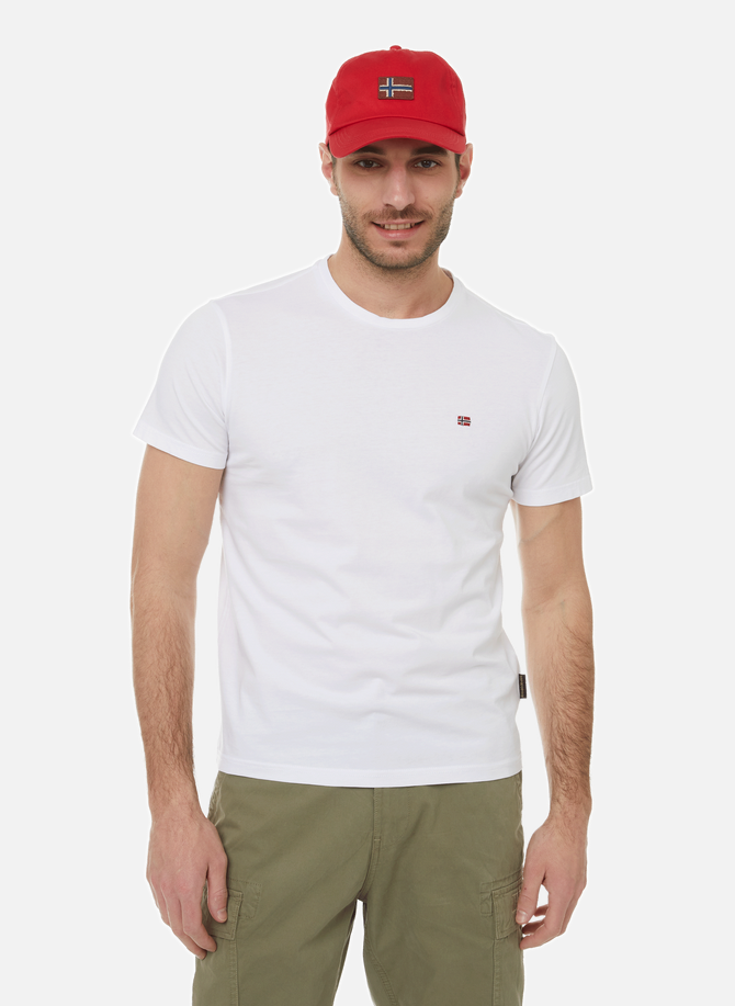 T-shirt col rond en coton NAPAPIJRI