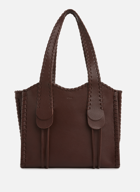 Brown leather tote bagCHLOÉ 