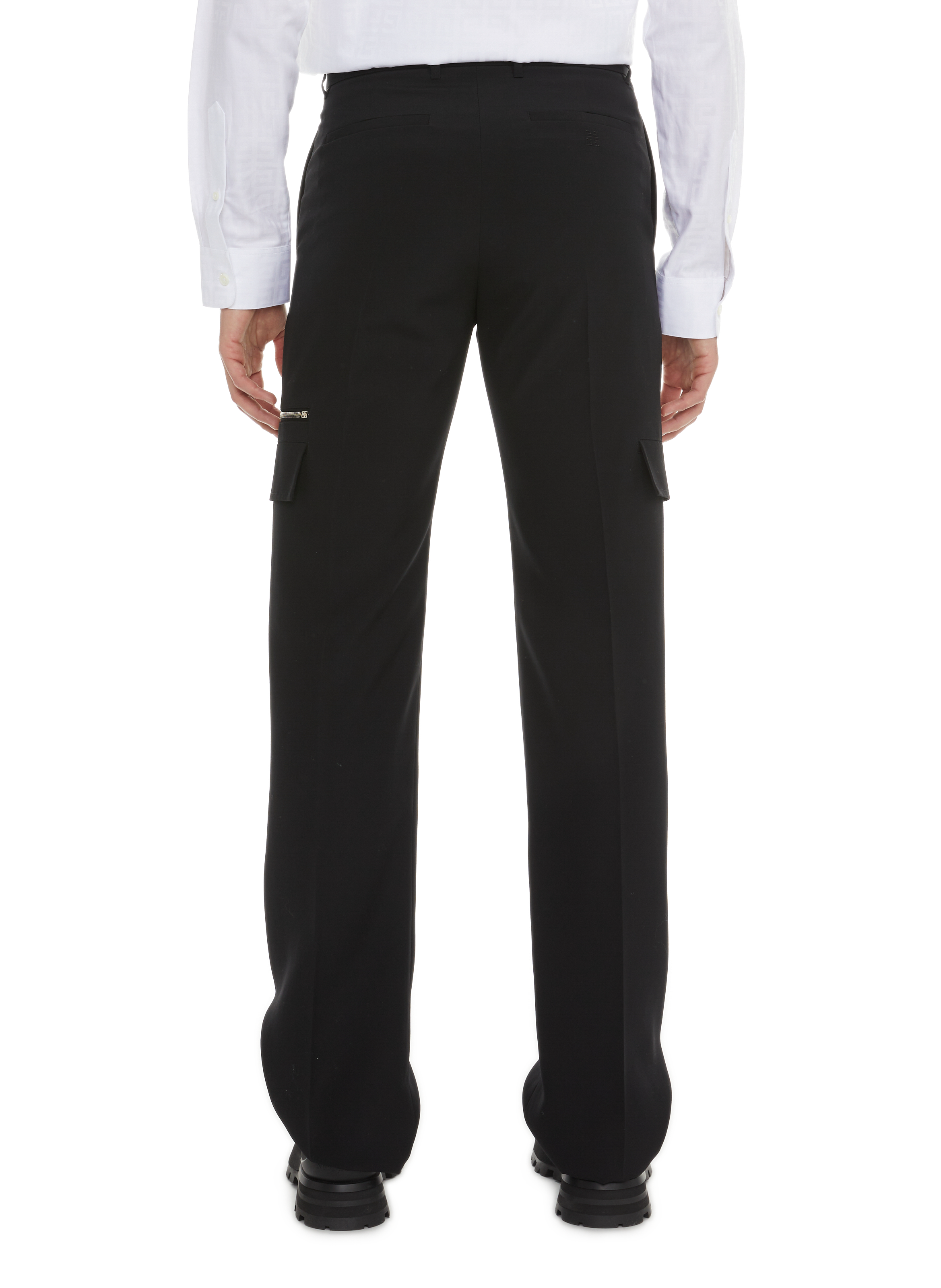 Pantalon en laine GIVENCHY Noir