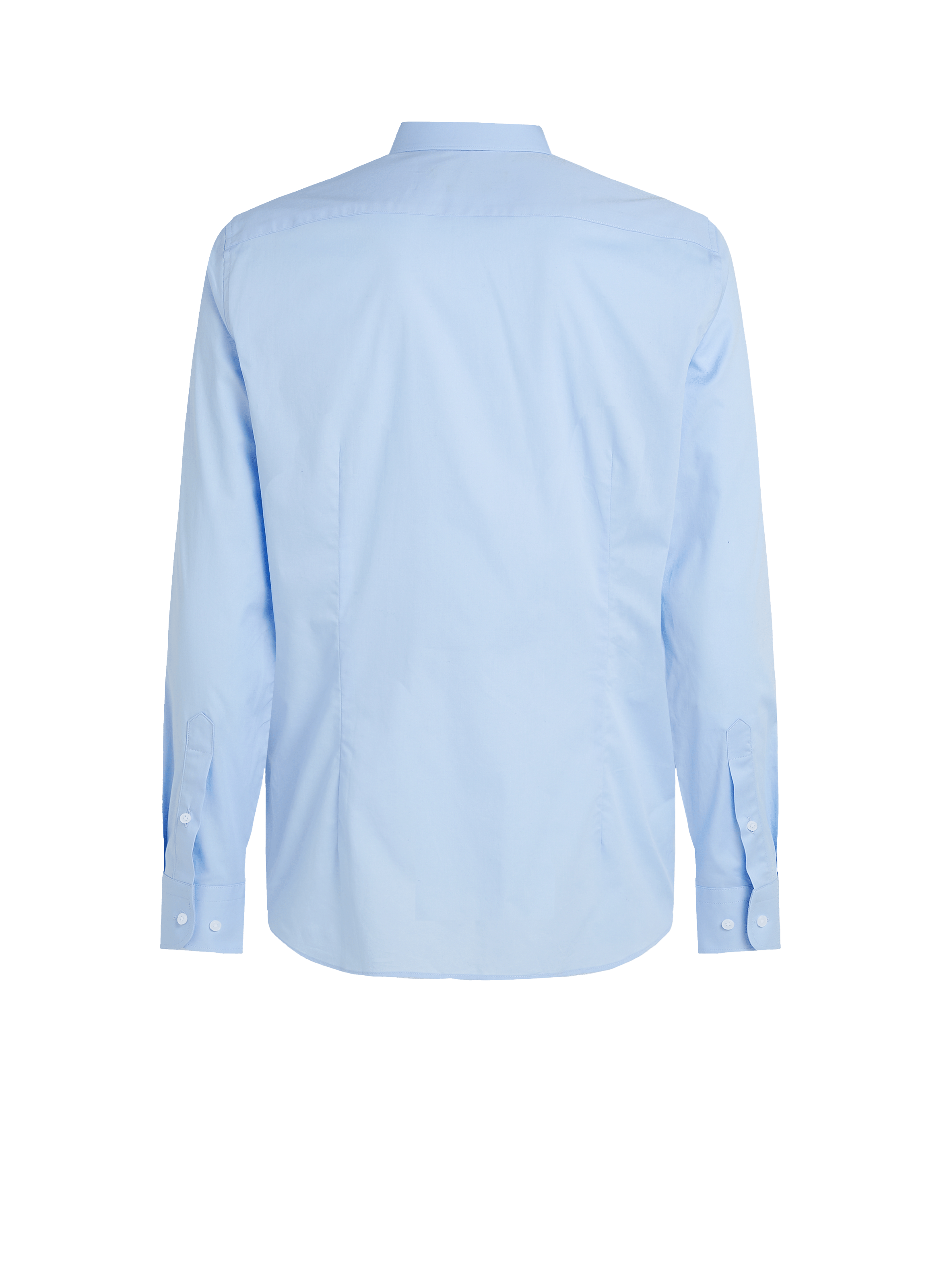 Chemise ajustée en coton  TOMMY HILFIGER Bleu