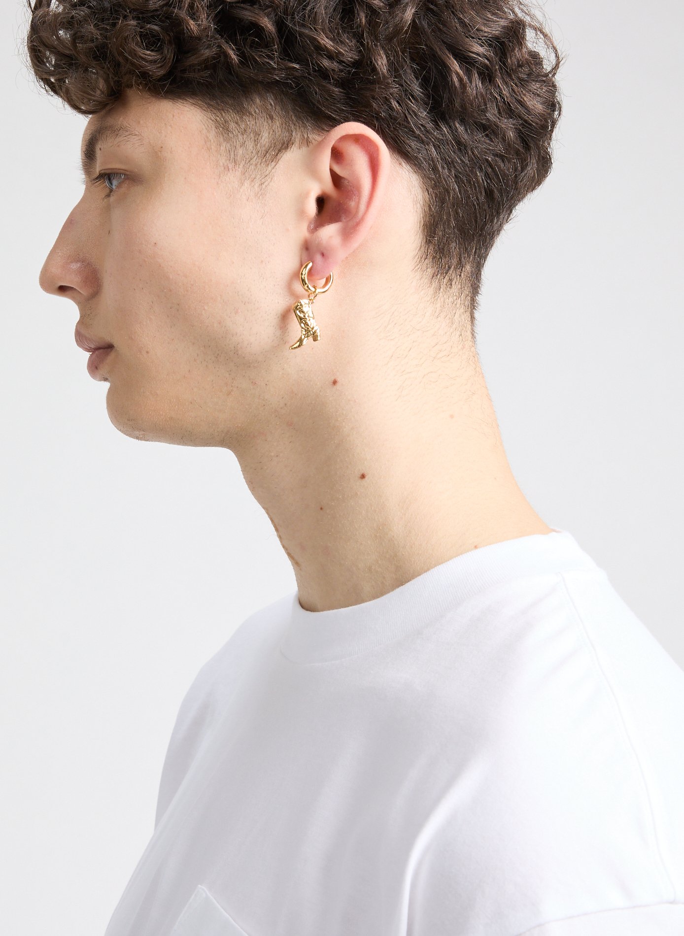 Boucles d'oreille Boots TWO JEYS Doré