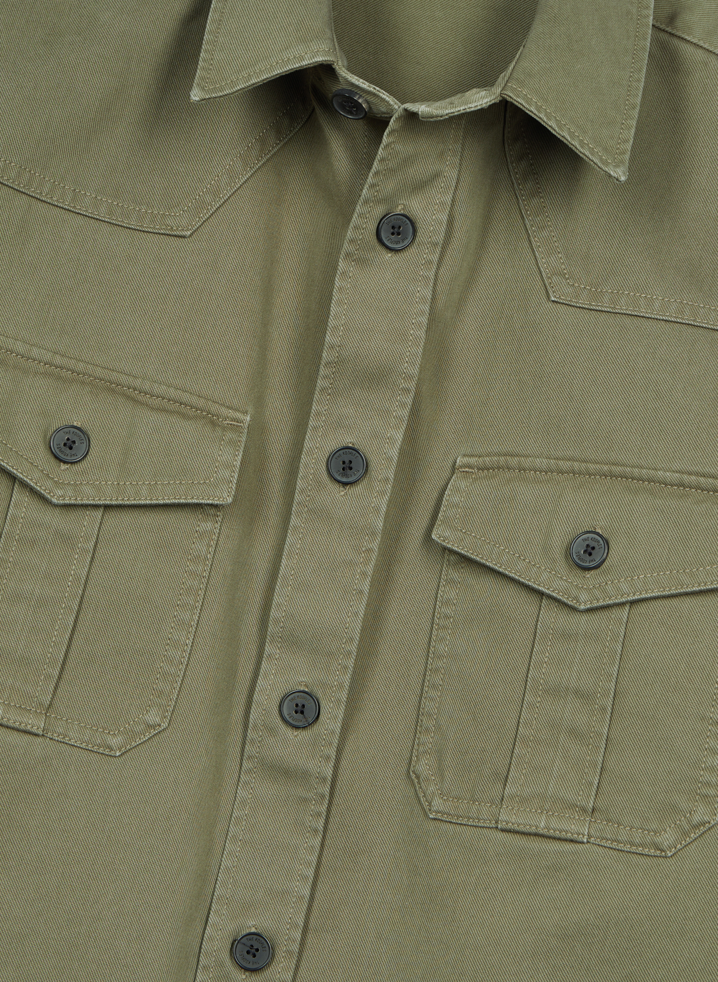 Surchemise style officier THE KOOPLES Vert