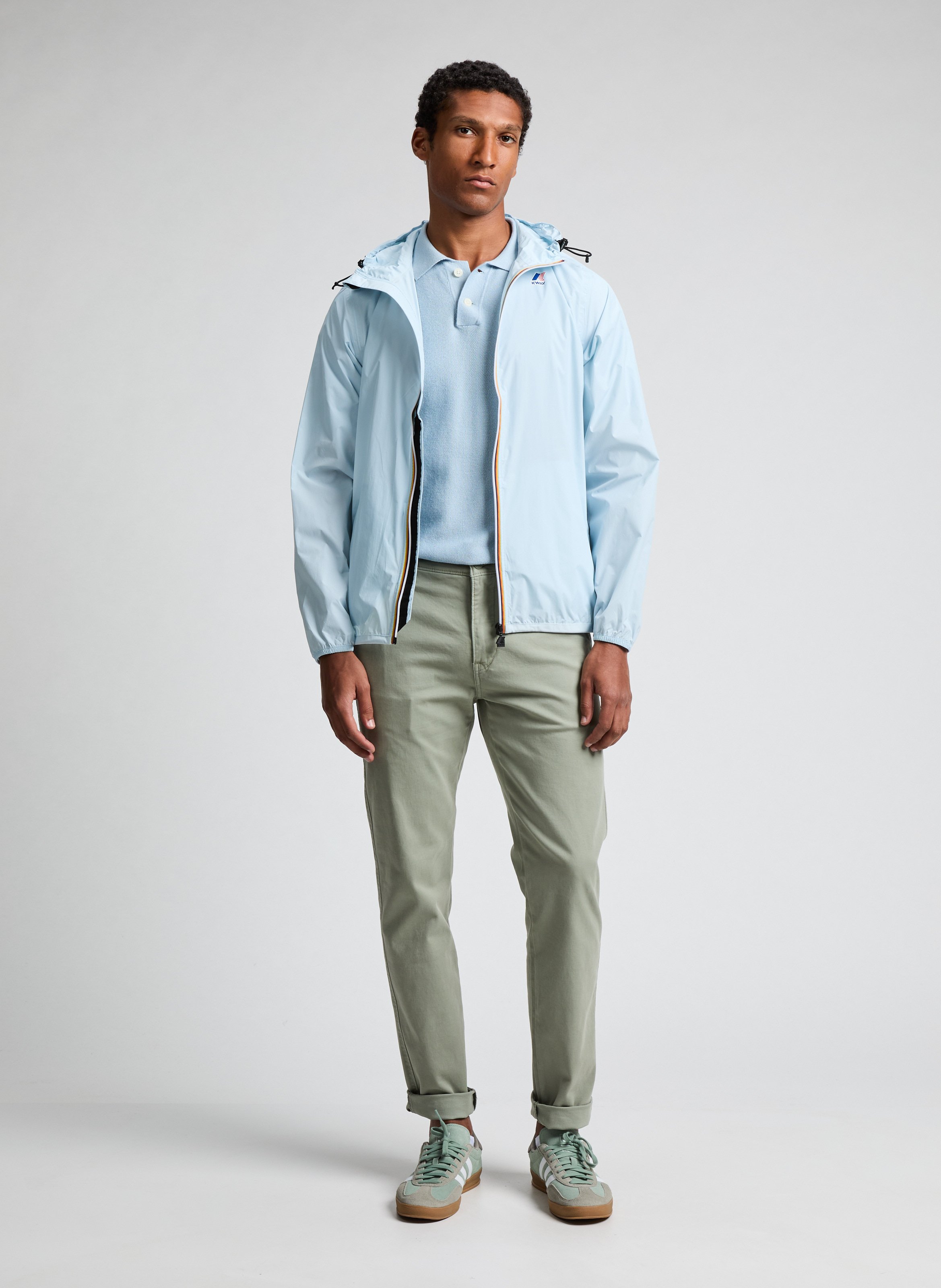 Jacket The real Claude 4.0 K-WAY Blue