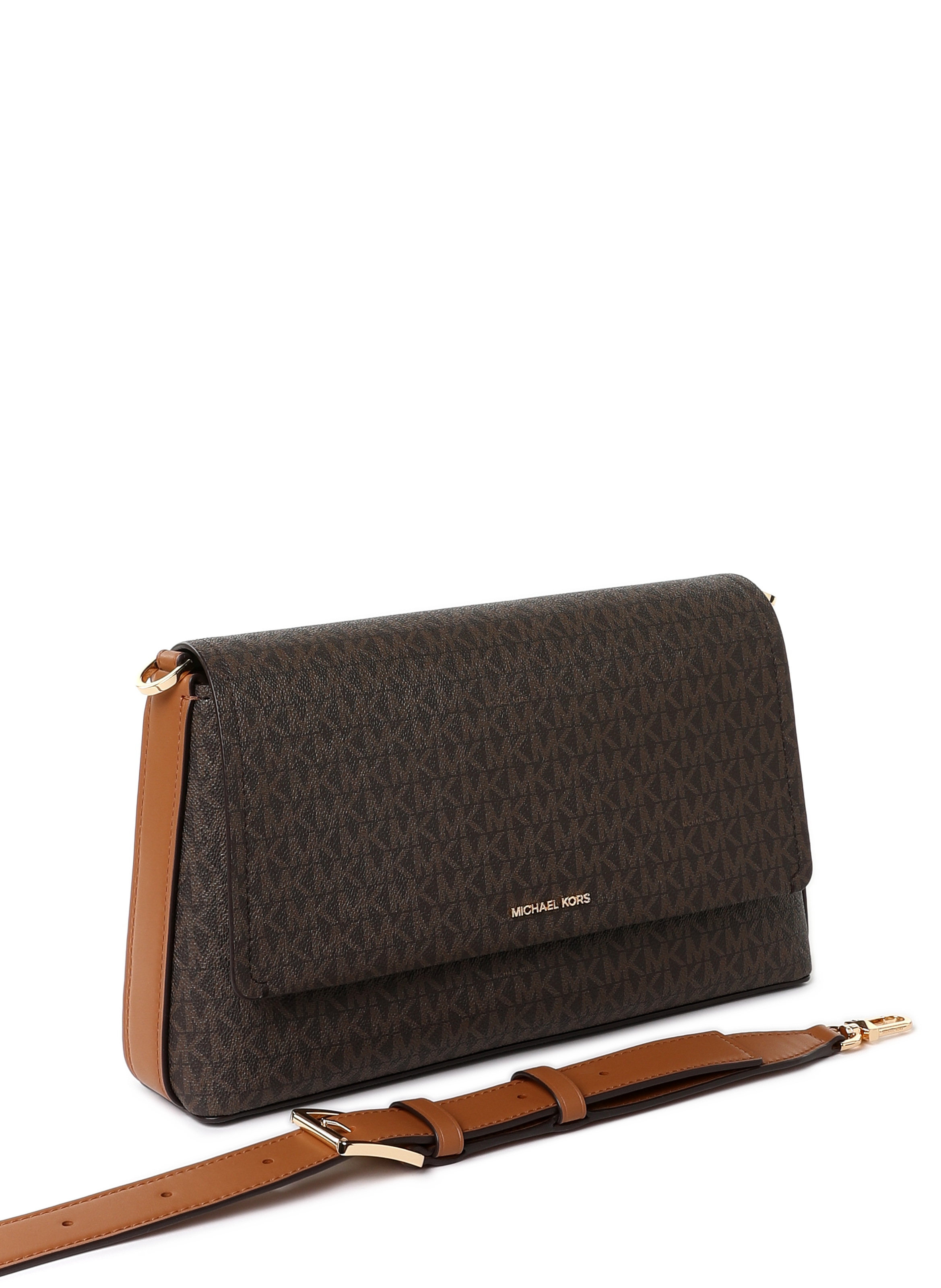 Monogram-print shoulder bag  MICHAEL KORS Brown