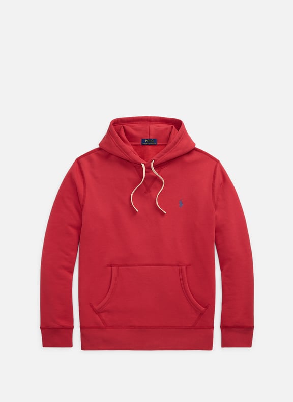Hoodie en coton Rouge by POLO RALPH LAUREN POLO RALPH LAUREN Hoodie en coton Rouge