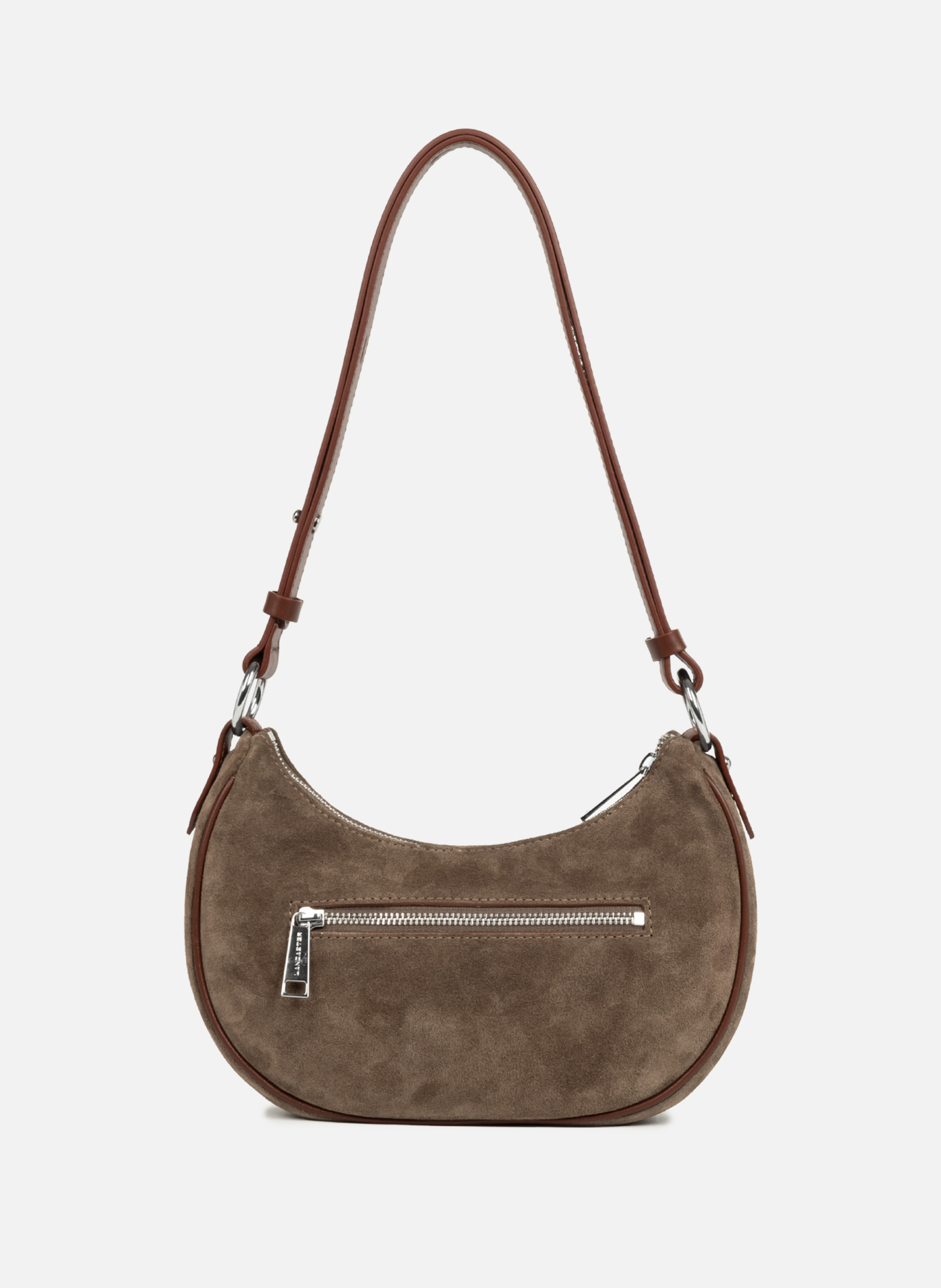 Small shoulder bag - Suède LANCASTER Brown