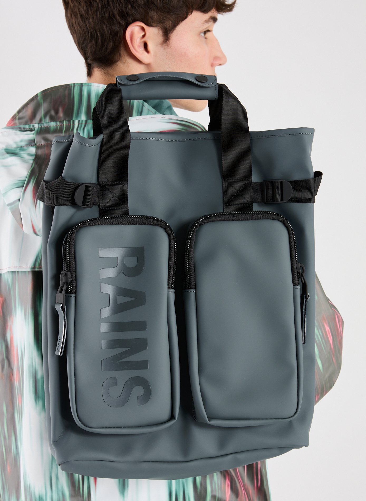 Sac à dos Texel  RAINS Bleu