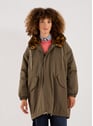 Manteau droit en coton mélangé | Marron by BELLEROSE BELLEROSE Manteau droit en coton mélangé | Marron