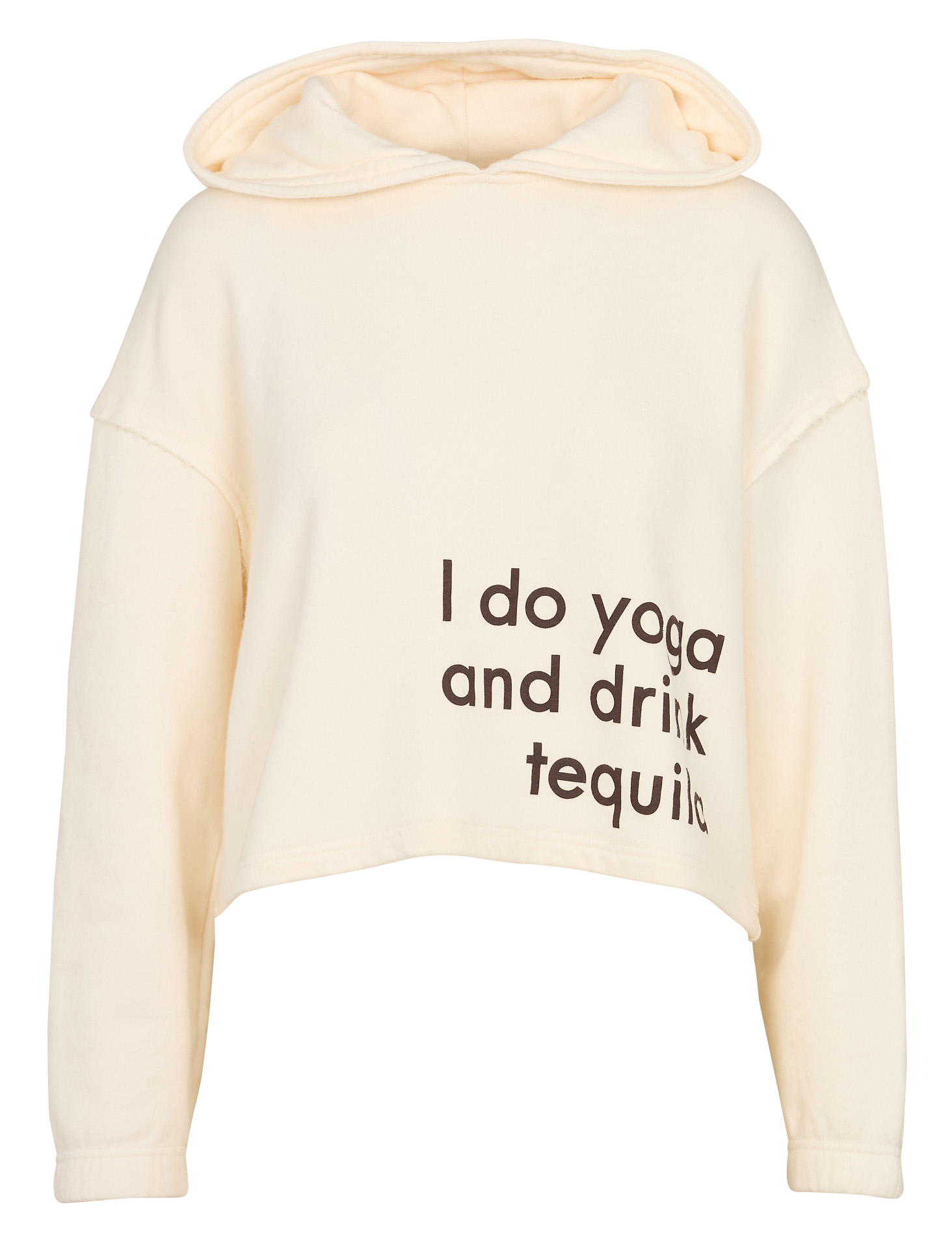 Sweat droit en coton mélangé pimbus BA&SH Beige