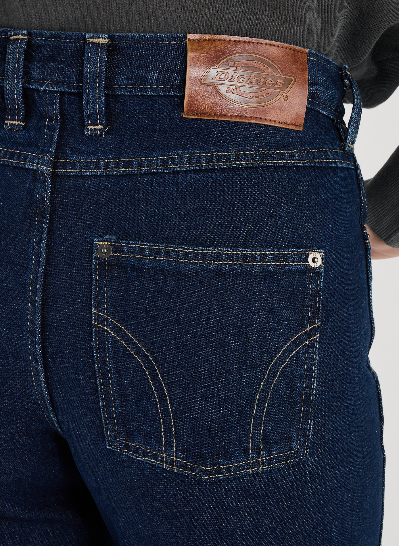 Straight leg cotton jeans DICKIES Blue