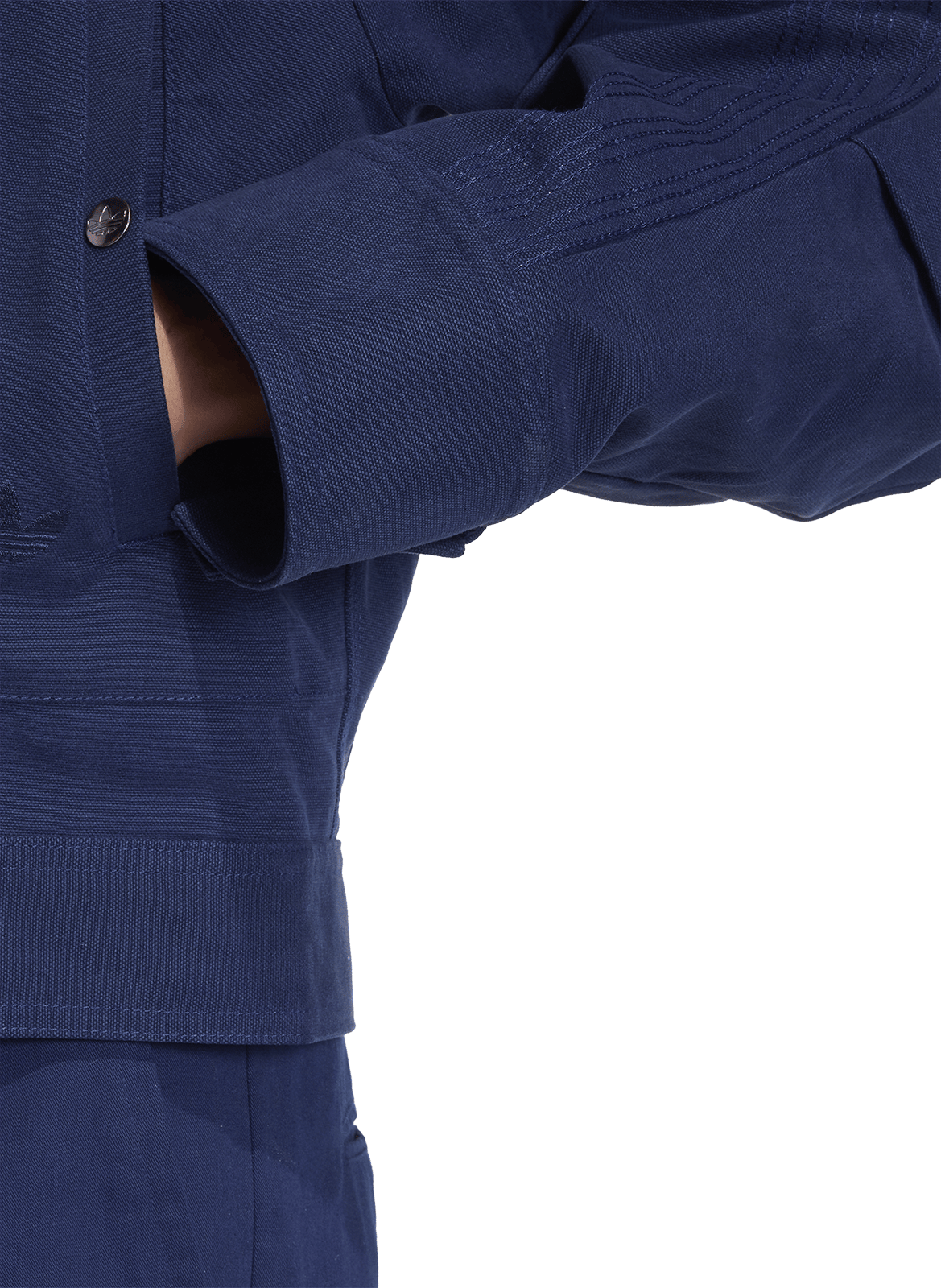 Veste Bomber avec clous ADIDAS Bleu