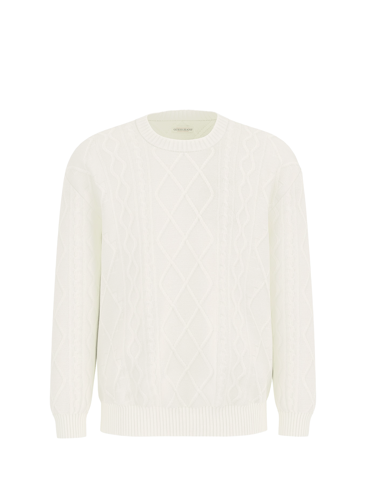 Cotton-blend jumper GUESS Beige