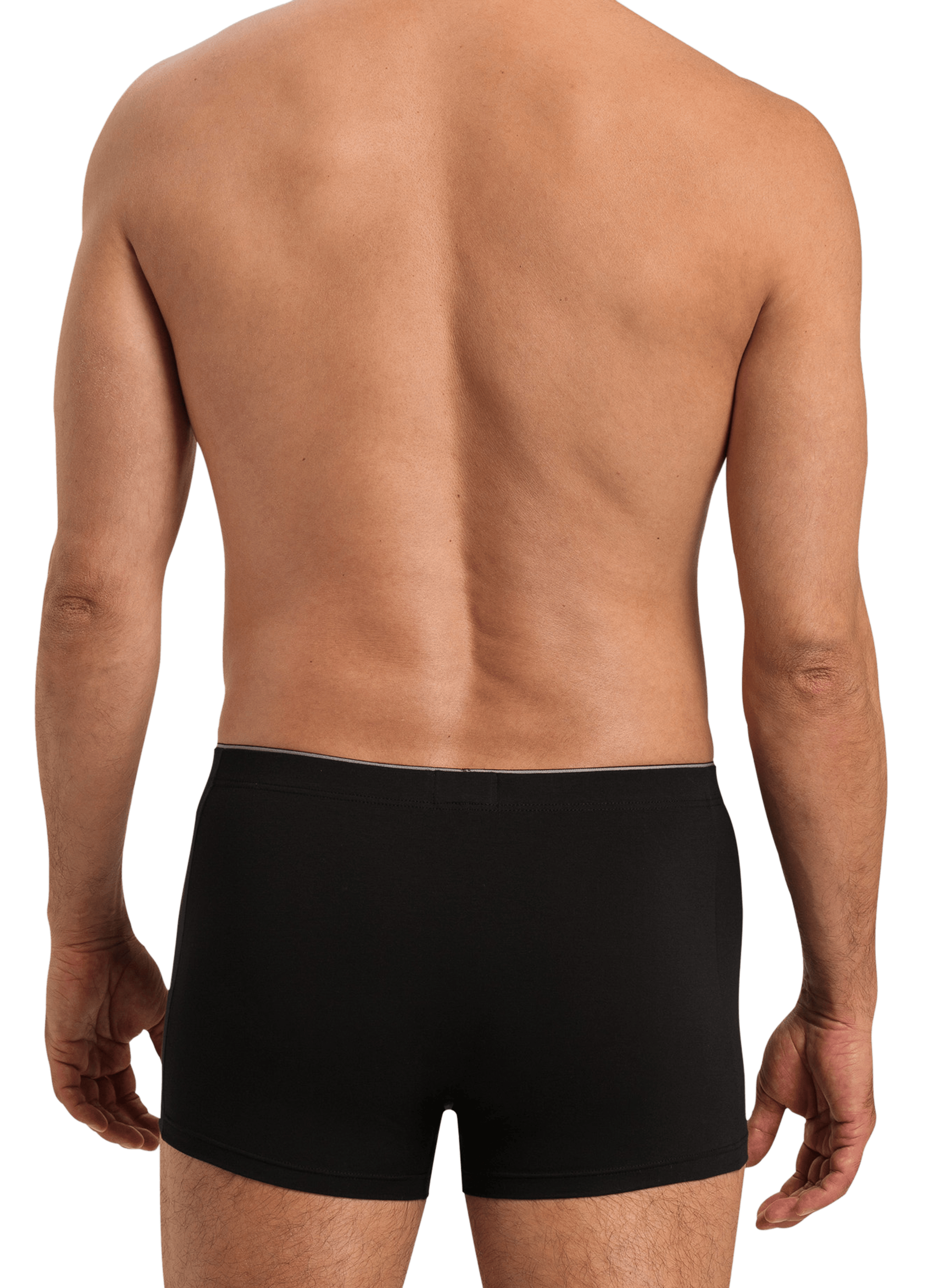 Boxer en coton stretch Noir