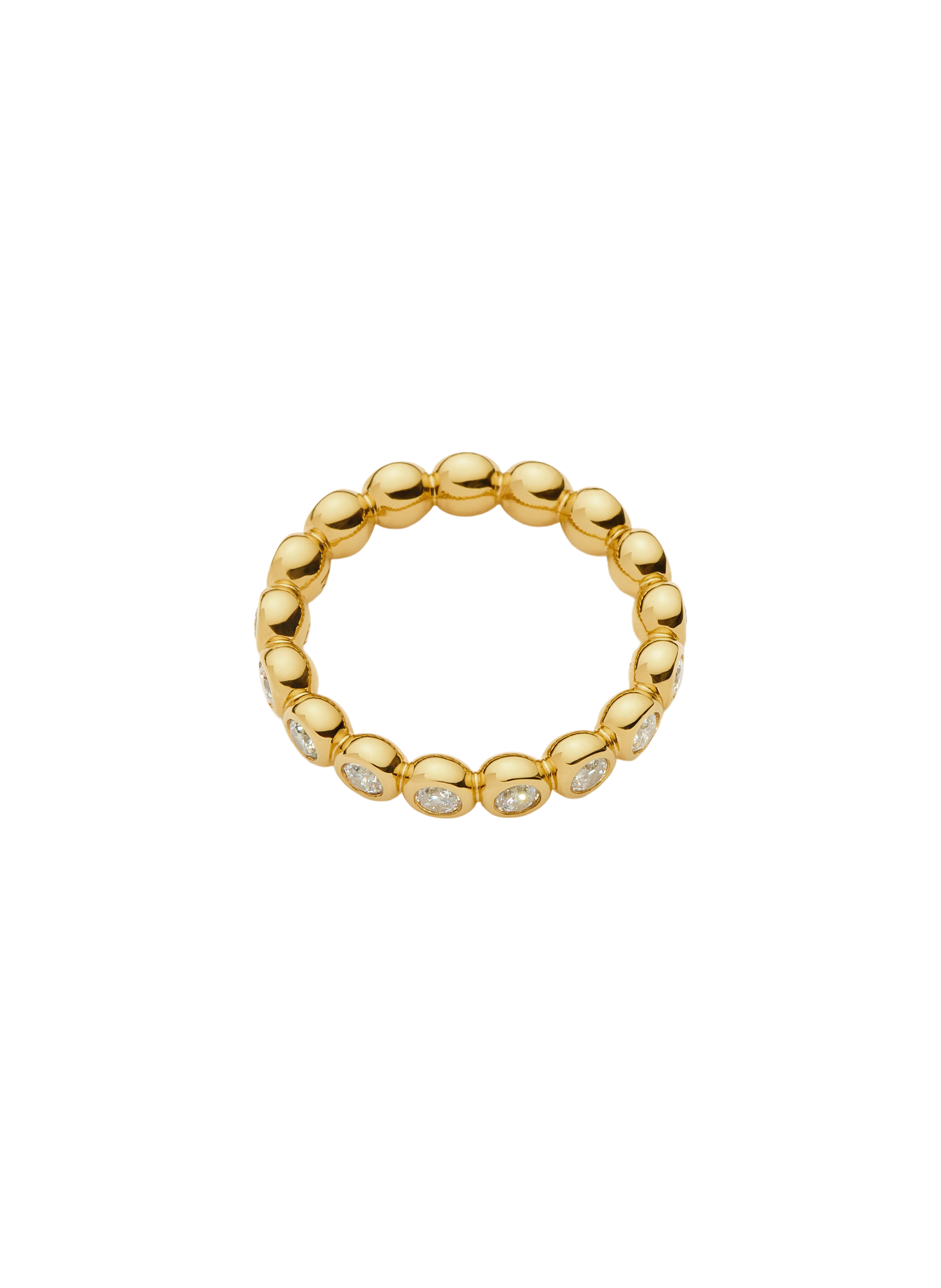 Bague Tennis sertie de pierres MISSOMA Blanc