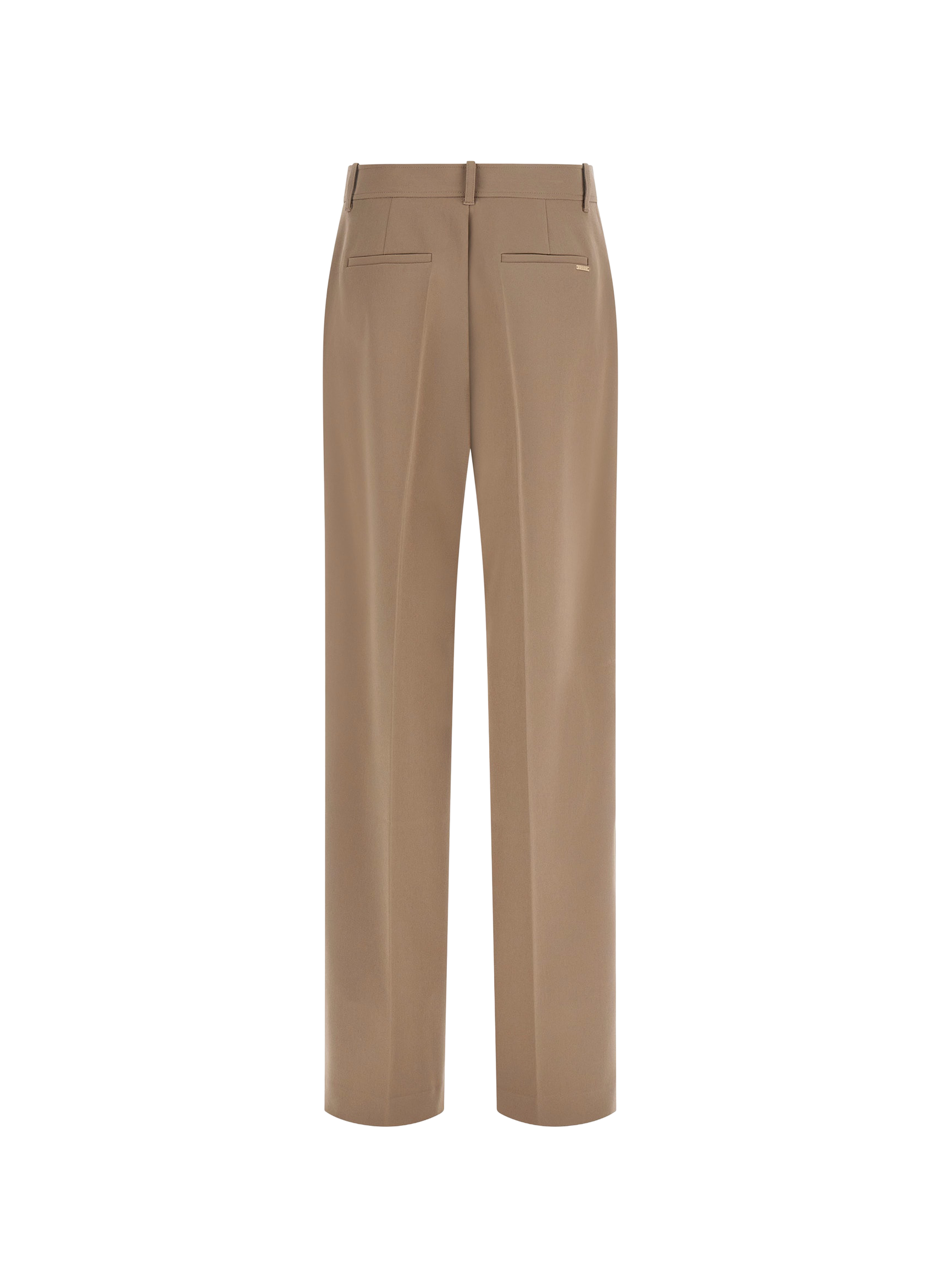 Wide-leg tailored trousers GUESS Brown