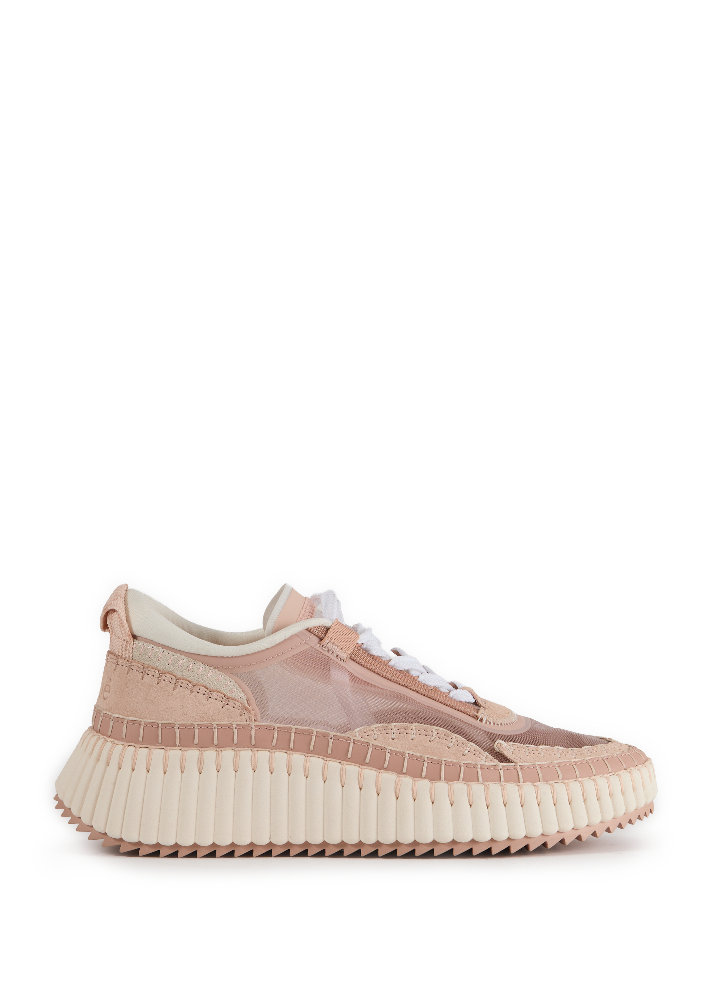 Low-top Nama sneakers with wedge soles CHLOÉ Beige
