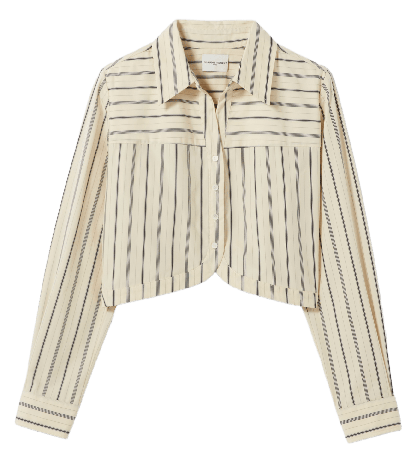 Chemise droite en coton CLAUDIE PIERLOT Multicolore