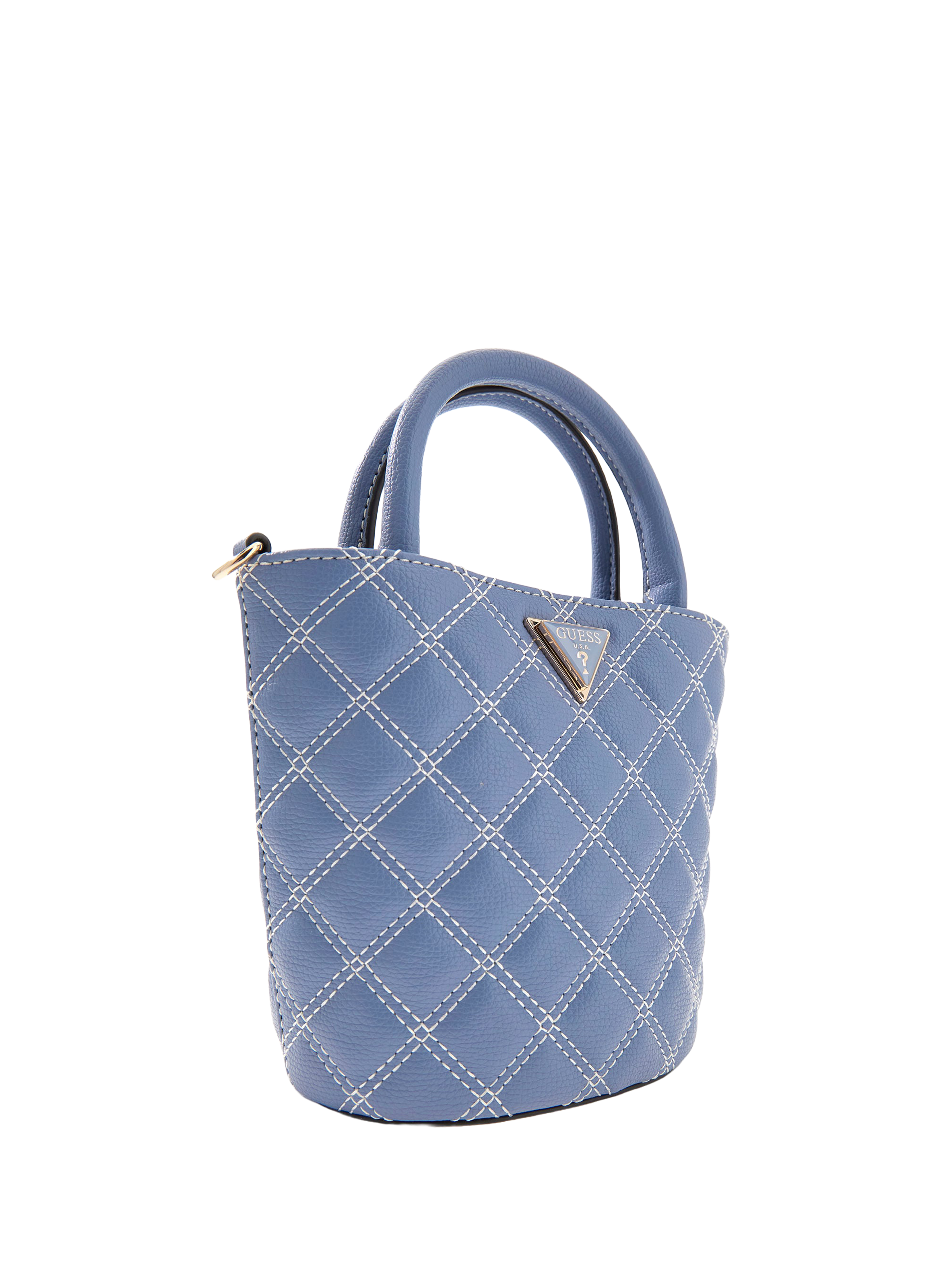 Giully quilted bucket bag GUESS Blue