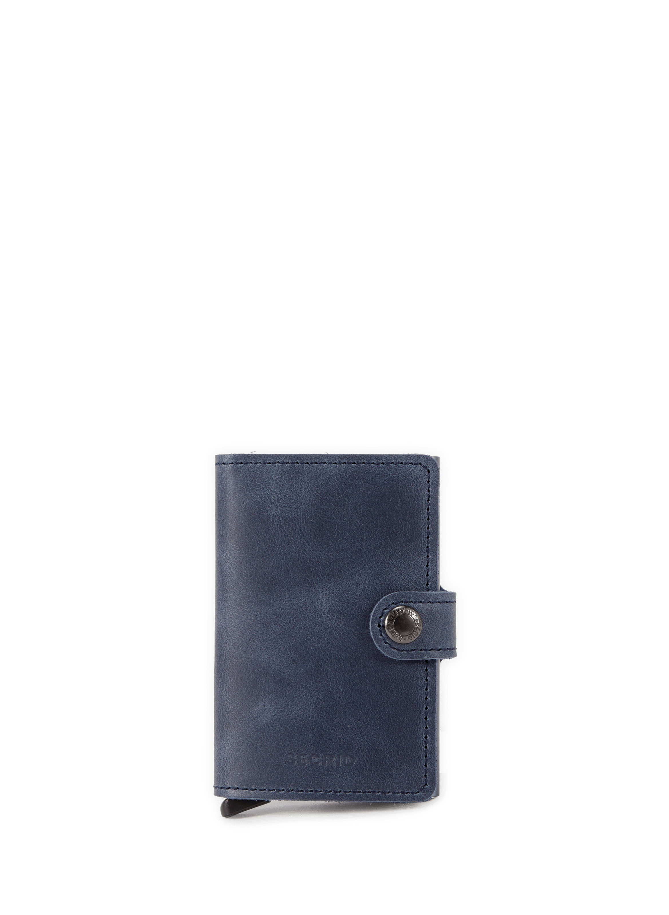 Original leather Miniwallet cardholder SECRID Blue