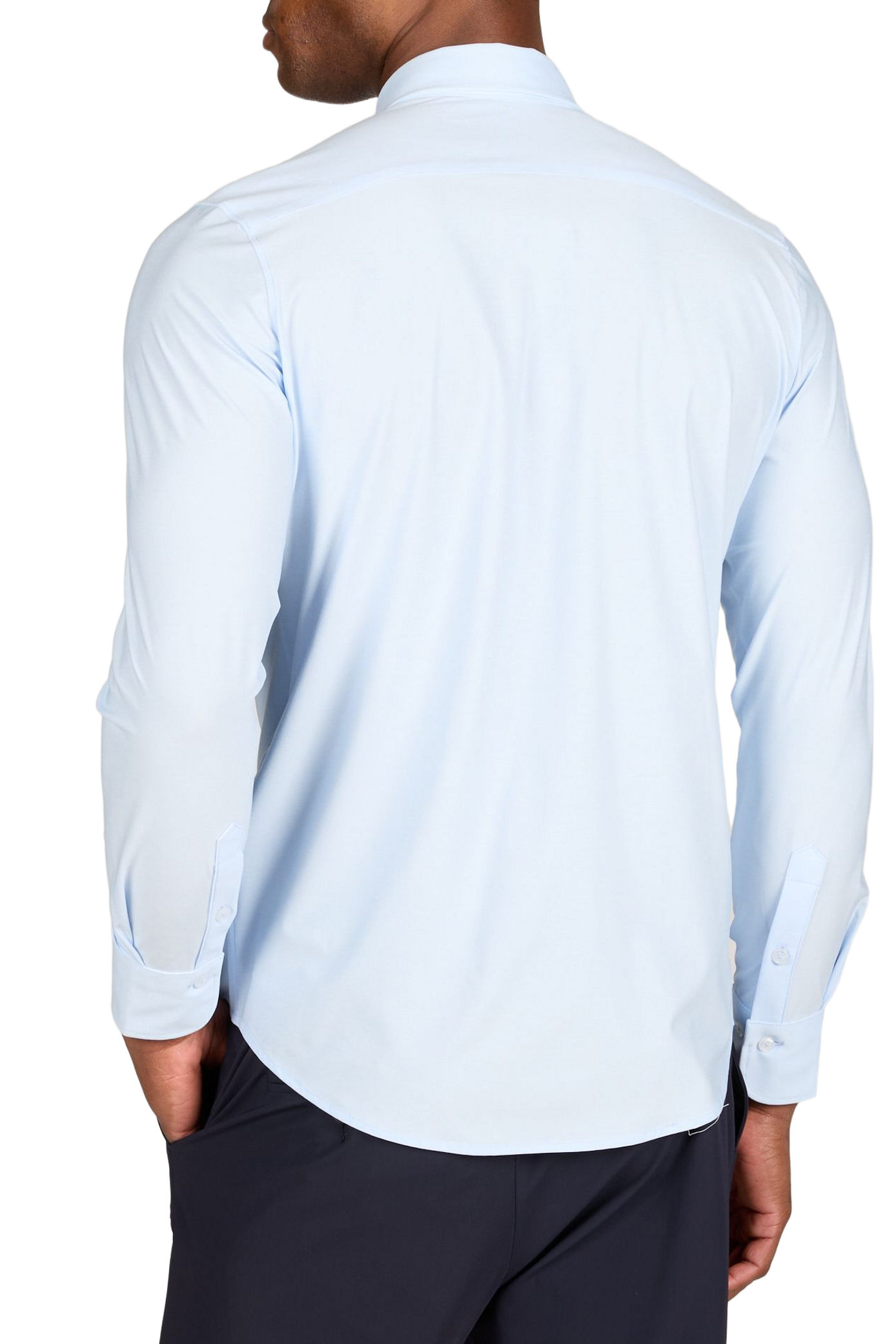 Chemise droite col classique CRUNA Bleu