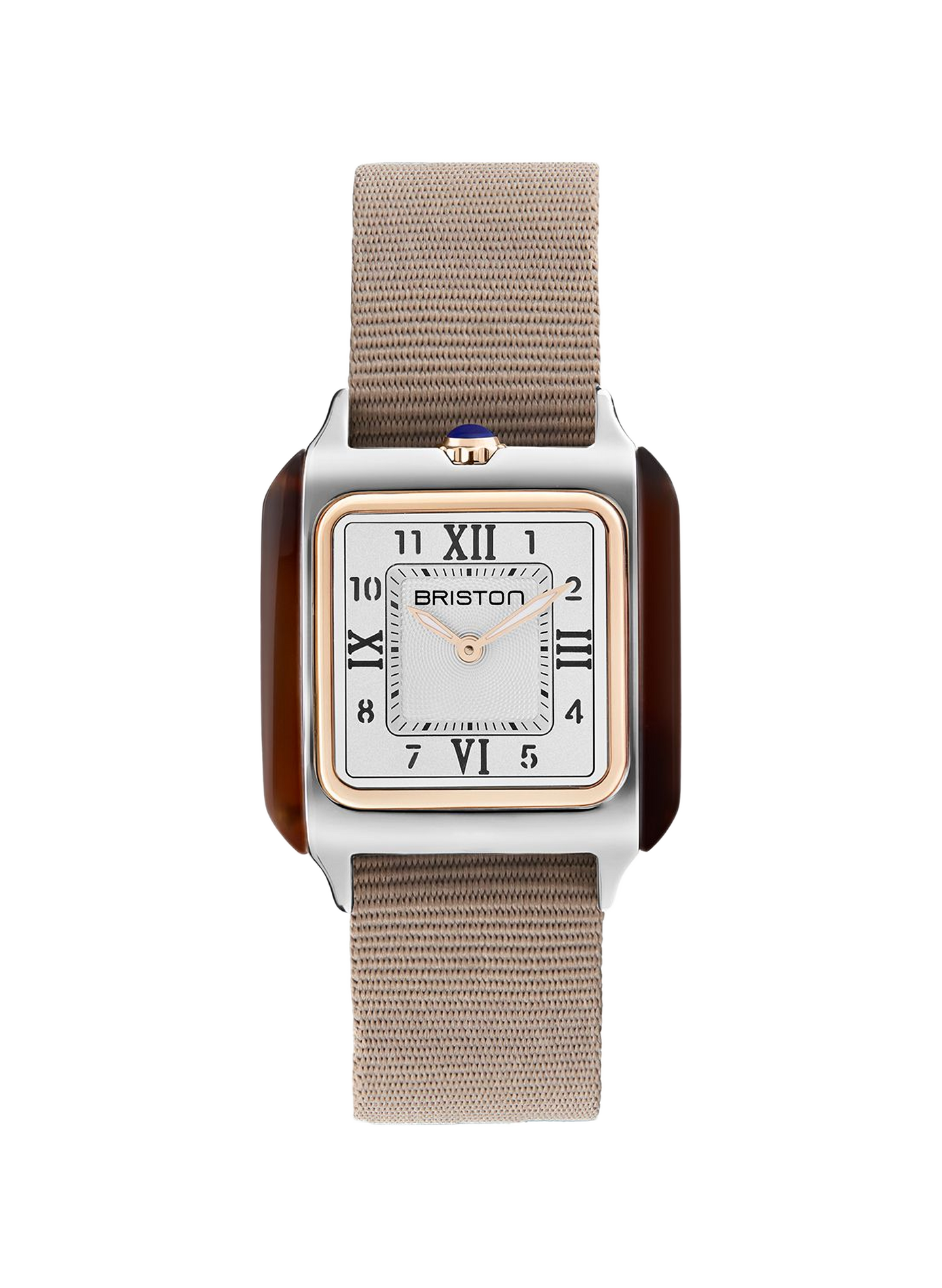 Montre quartz Streamliner Kennedy en nylon BRISTON Blanc