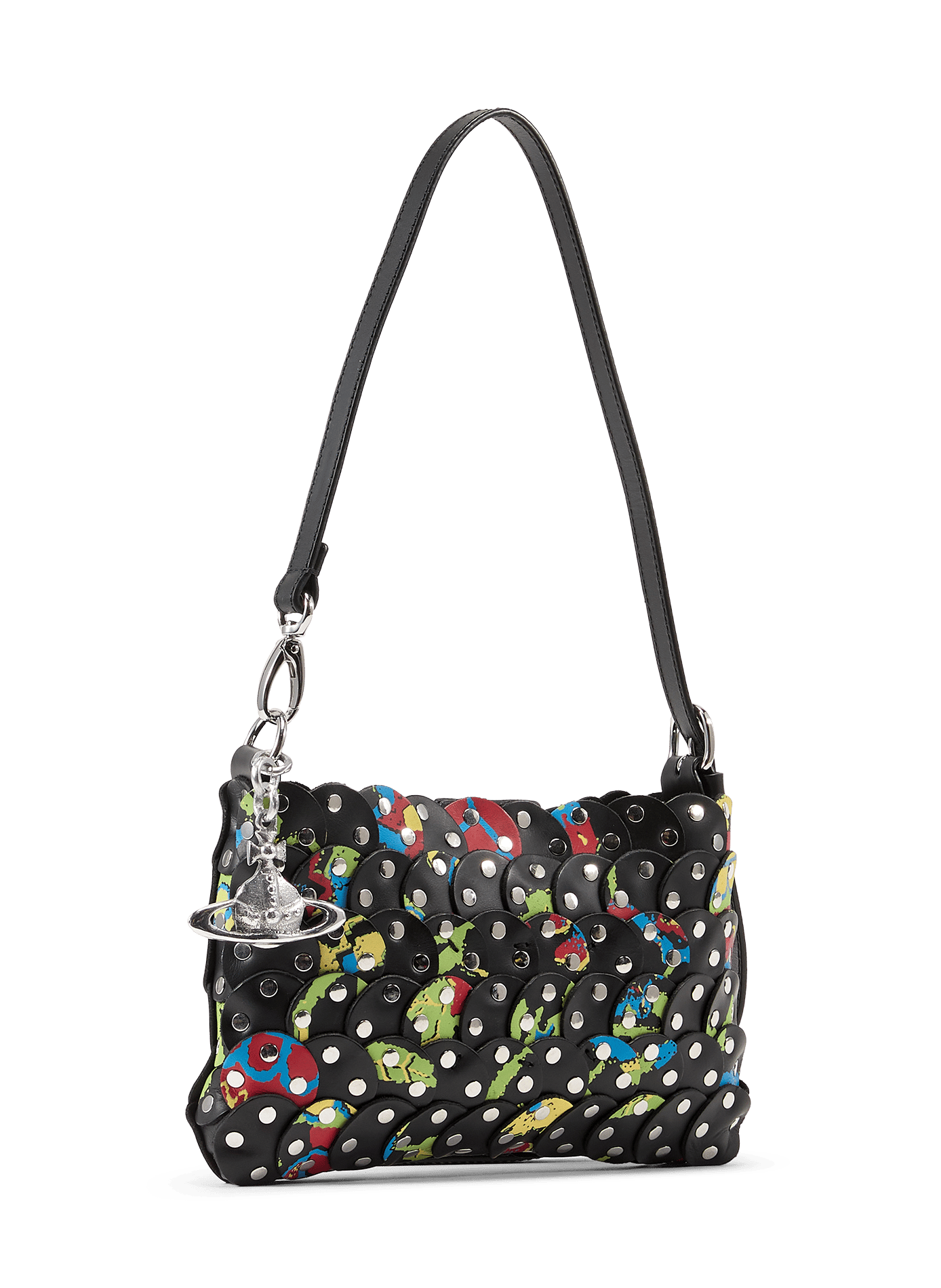 Lola printed leather shoulder bag VIVIENNE WESTWOOD Multicolour